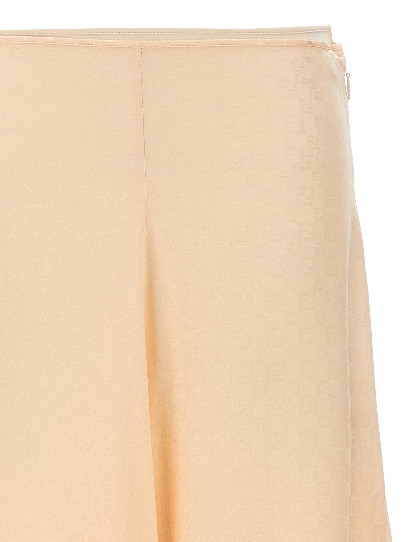 Fendi Multicolor Silk Midi Women's Skirt
