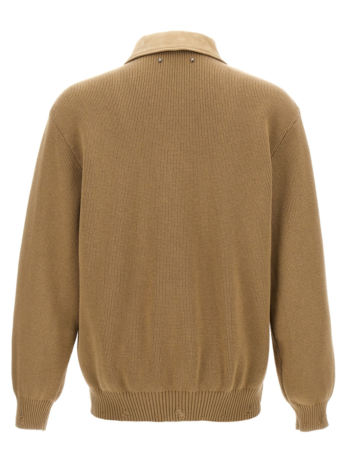 Golden Goose Beige Cowhide Leather Men's Jacket