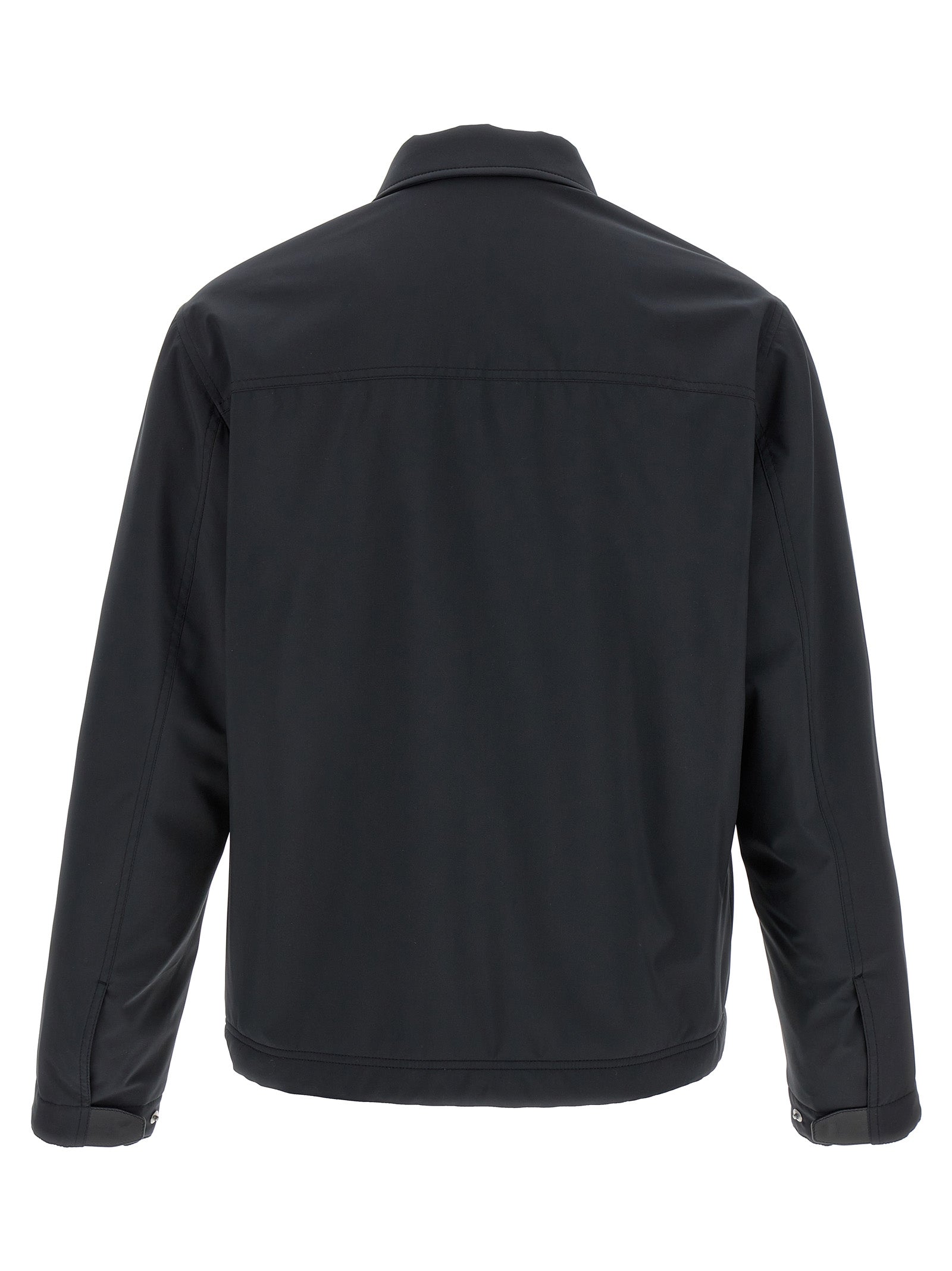 Brioni Blue Polyester Shell Men's Jacket
