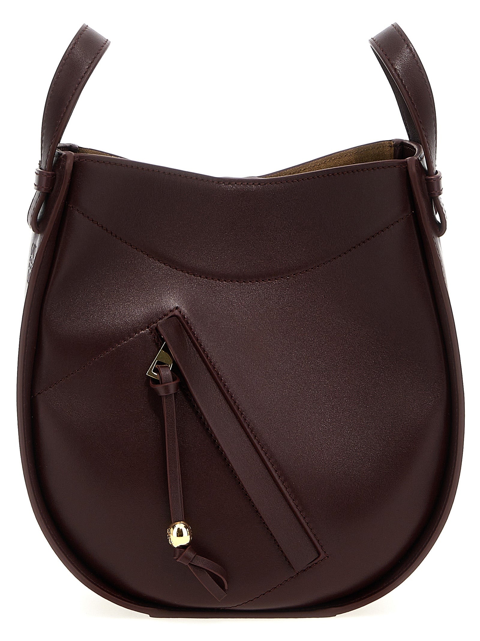 Loewe Bordeaux Calfskin Crossbody Women's Bag