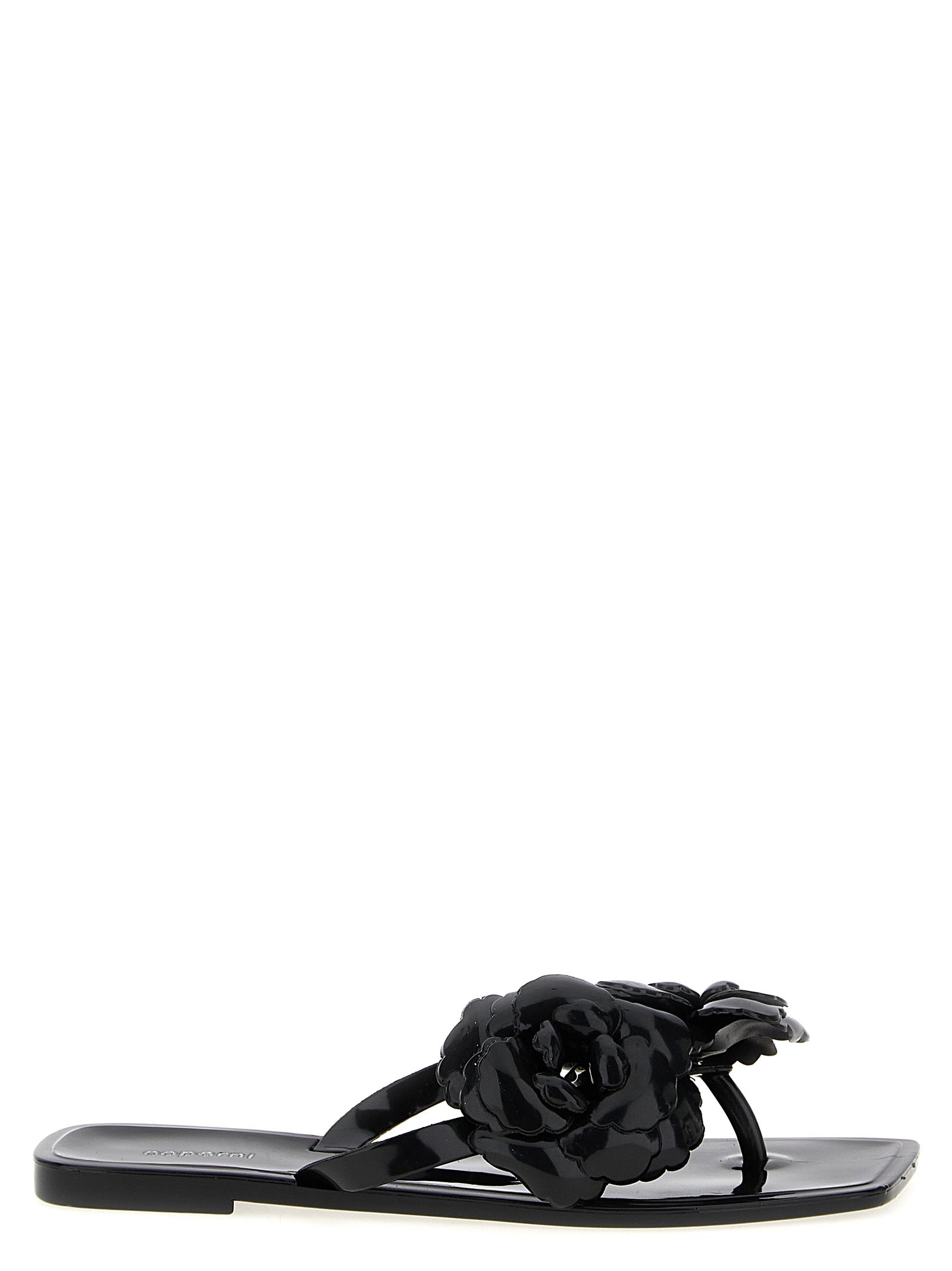 Coperni Black Pvc Women's Slides