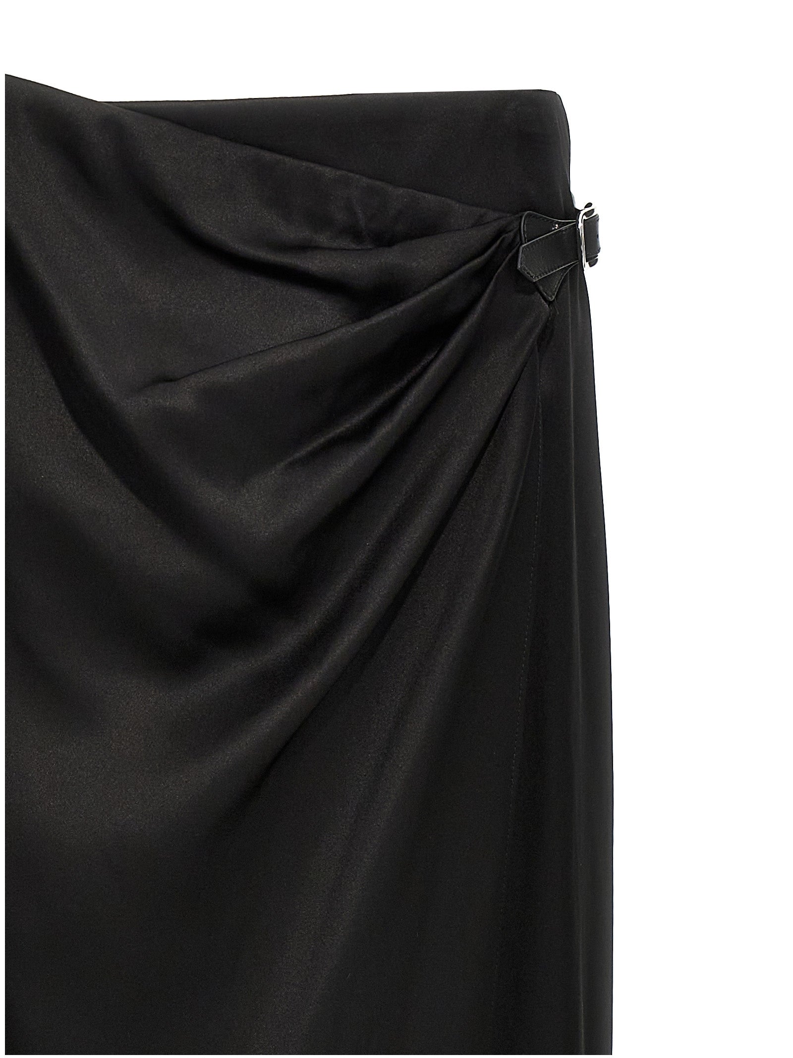 Tom Ford Black Silk Mini Women's Skirt