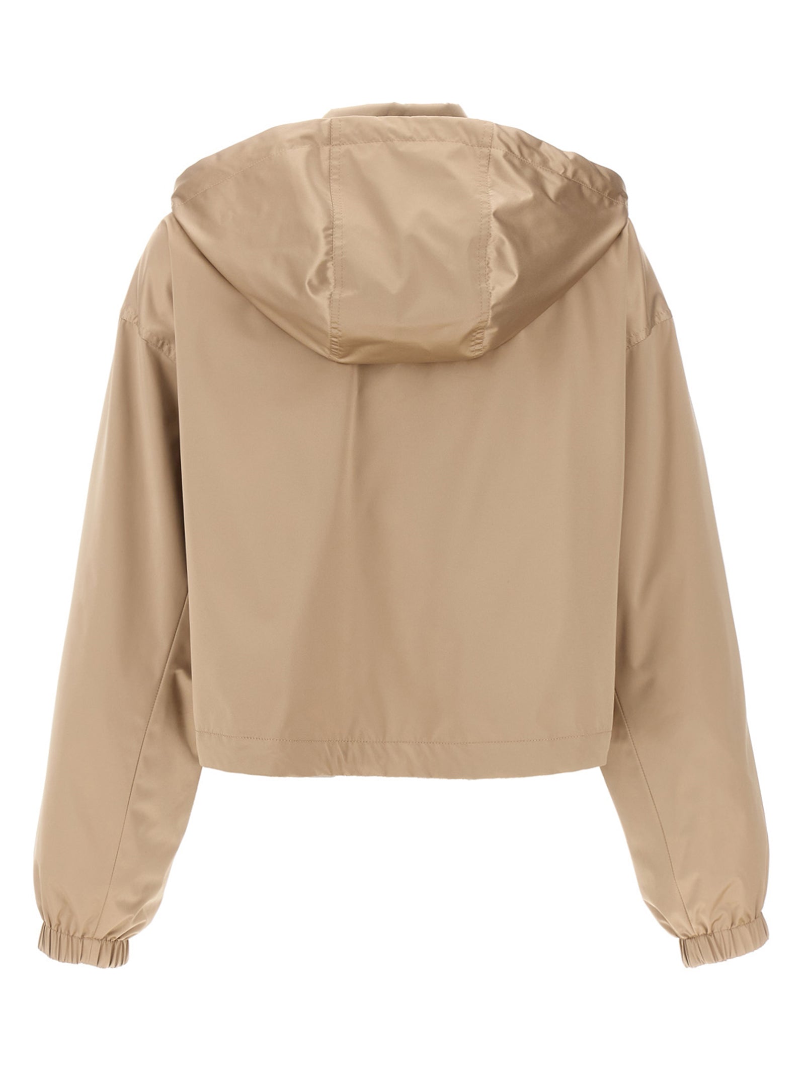 Fendi Brown Polyester Shell Women's Jacket