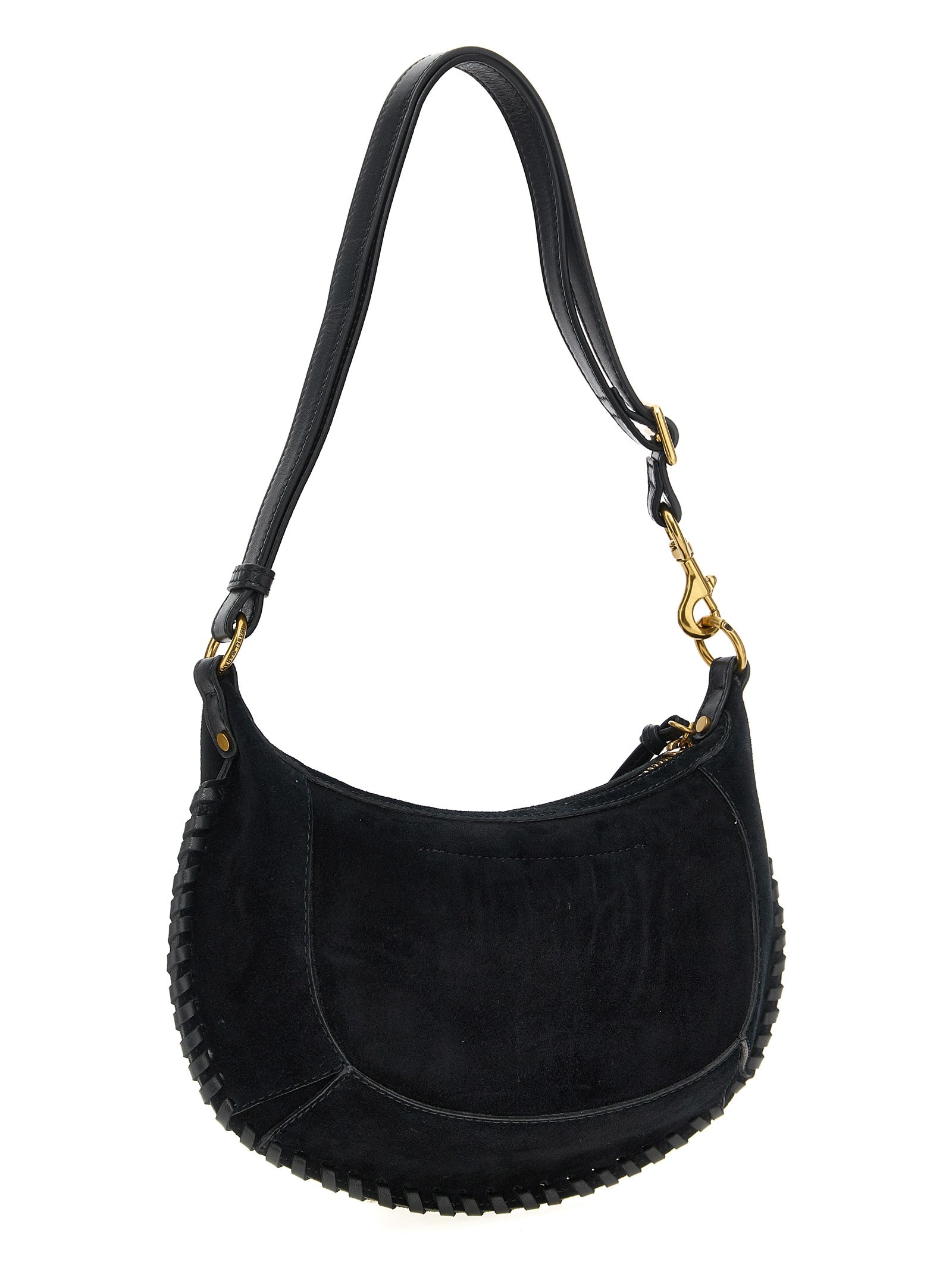 Isabel Marant Black Calfskin Shoulder Women's Bag