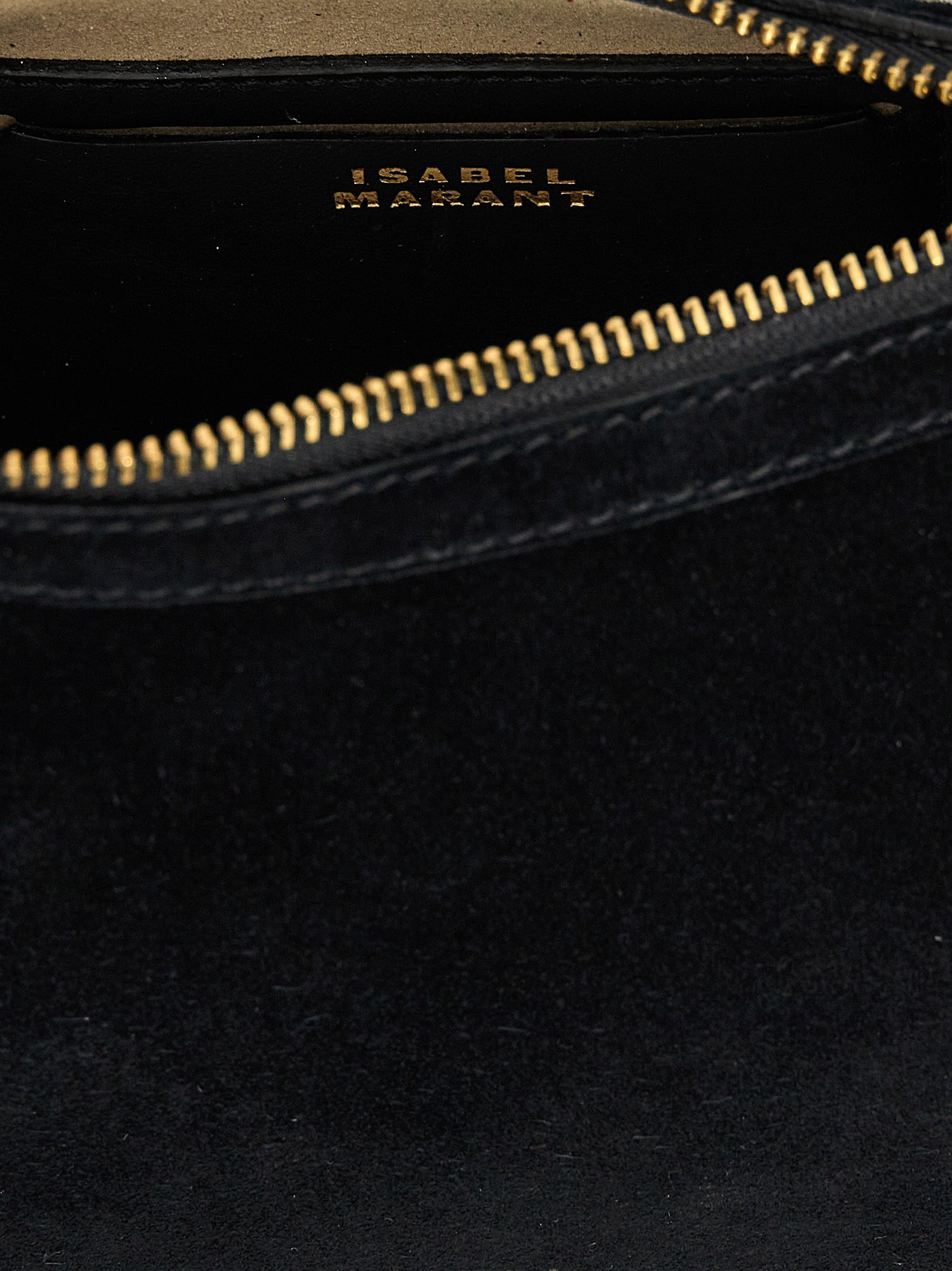 Isabel Marant Black Calfskin Shoulder Women's Bag