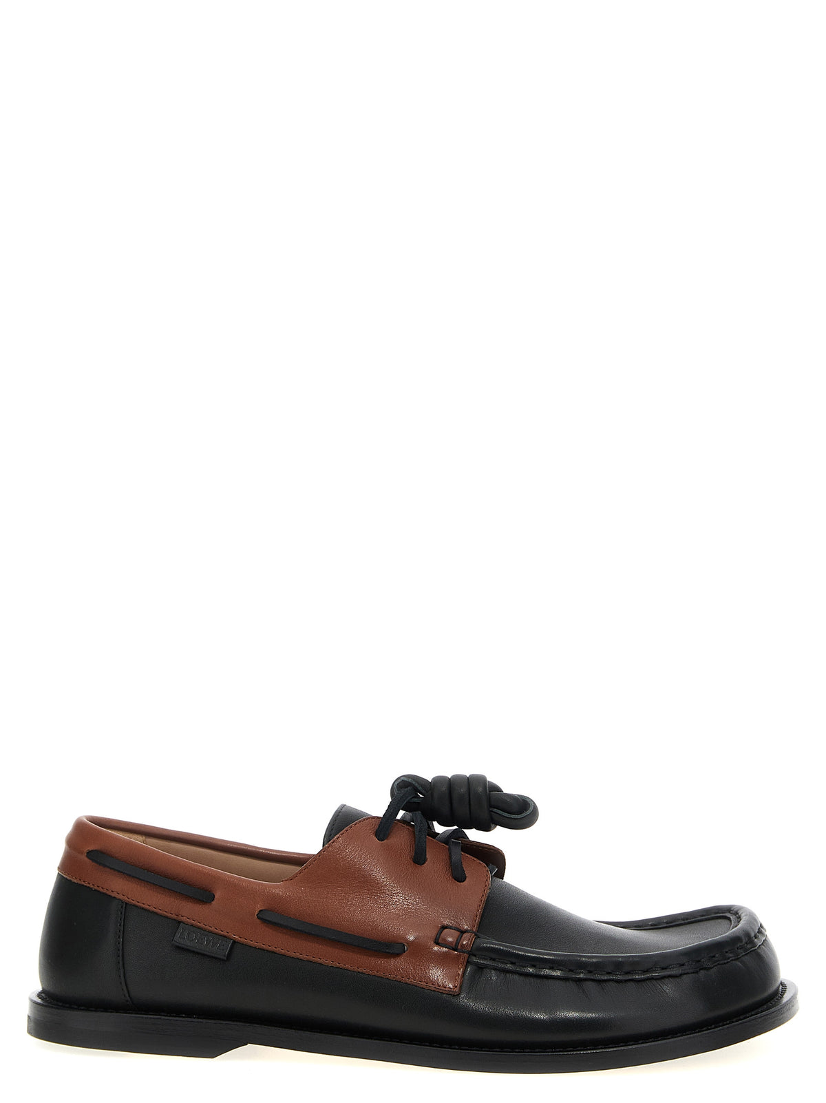 Loewe Multicolor Calfskin Slip-On Men's Loafers