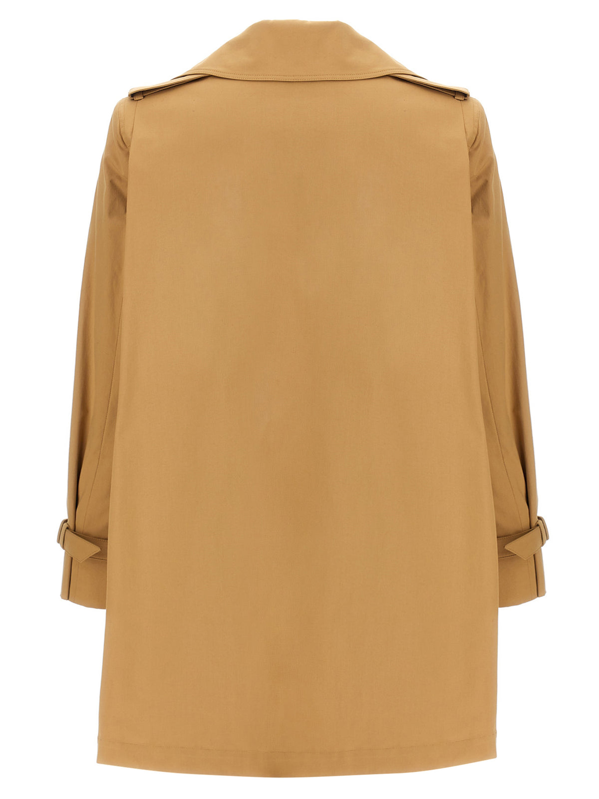 Max Mara Brown Cotton Women's Coat