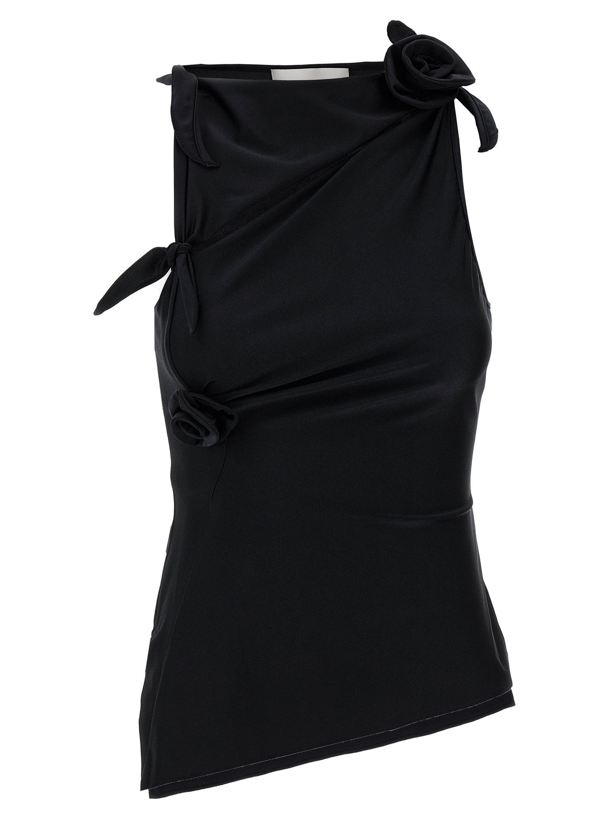 Coperni Black Polyamide Tank Women's Tops