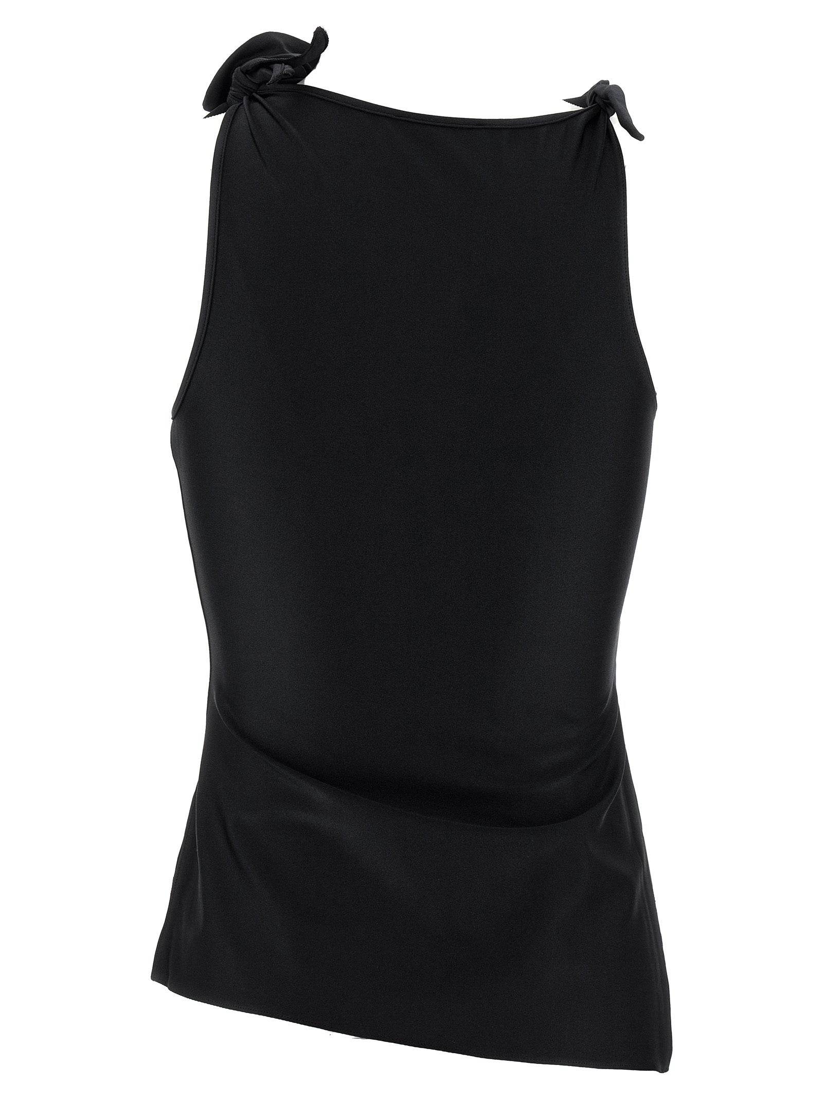 Coperni Black Polyamide Tank Women's Tops