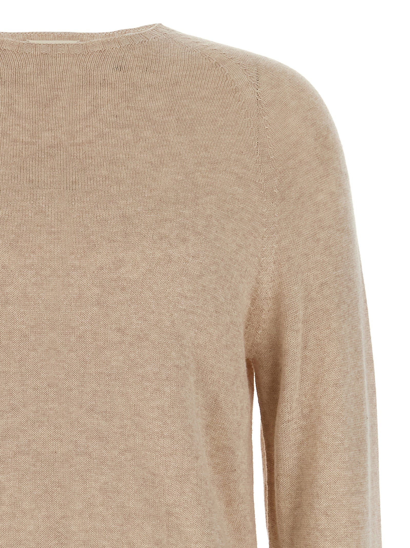 MA'RY'YA Beige Cotton Men's Cardigan
