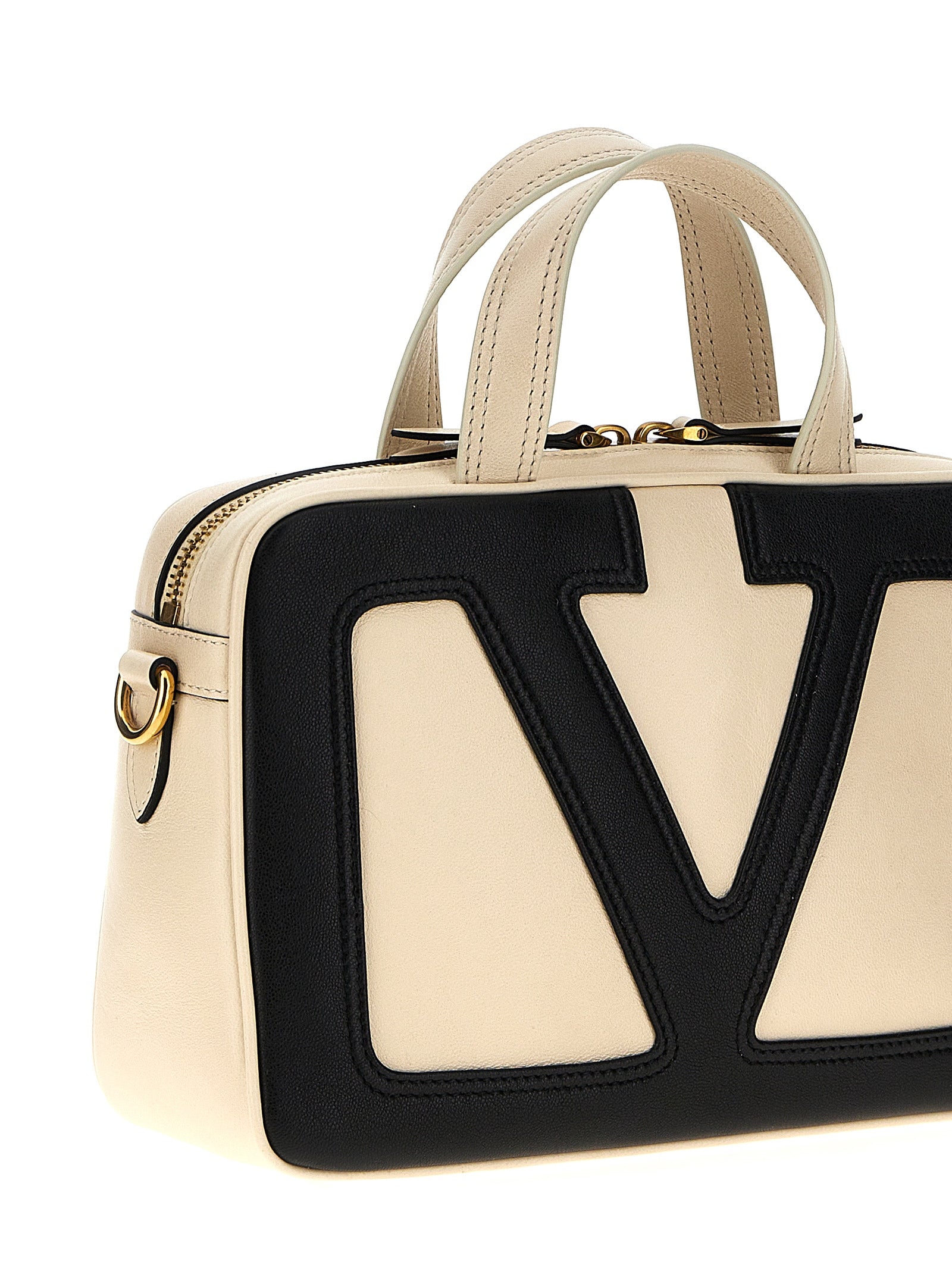 Valentino Garavani Bicolor Lamb Leather Women's Handbag