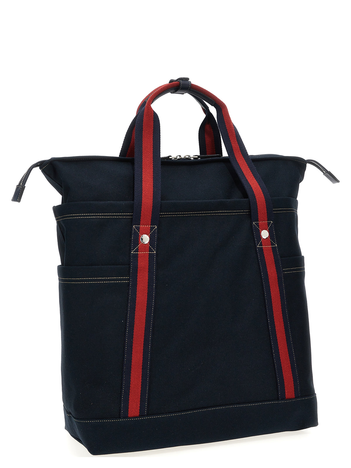 Gucci Blue Cotton Tote Men's Bag