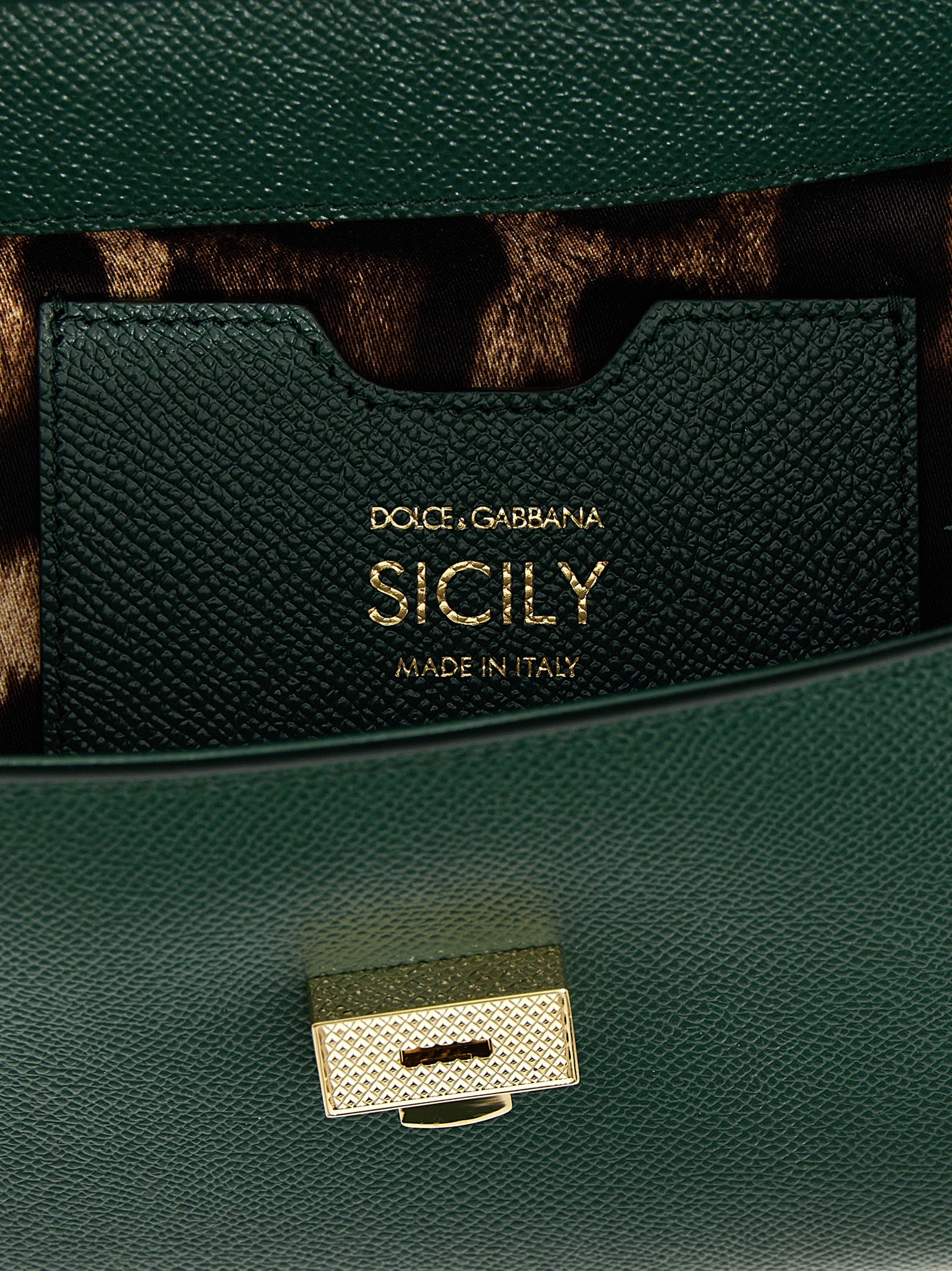 Dolce & Gabbana Bicolor Calfskin Women's Handbag
