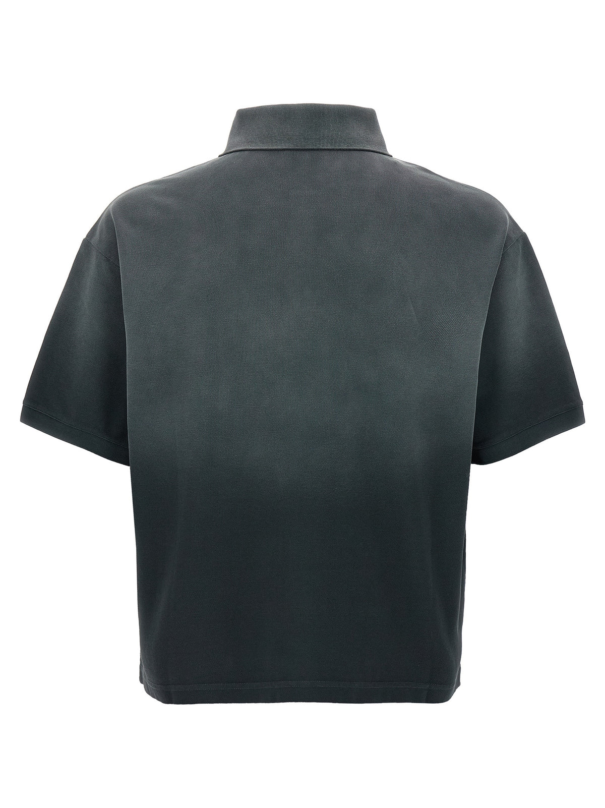 Alexander McQueen Gray Cotton Polo Men's Shirt