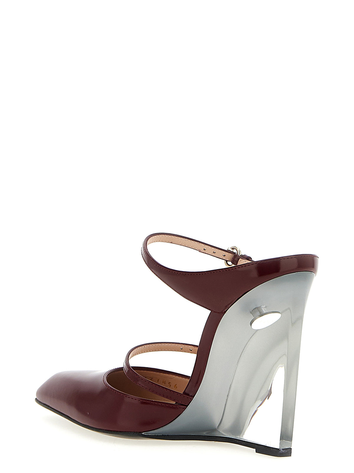 Gucci Multicolor Leather Wedge Women's Sandals
