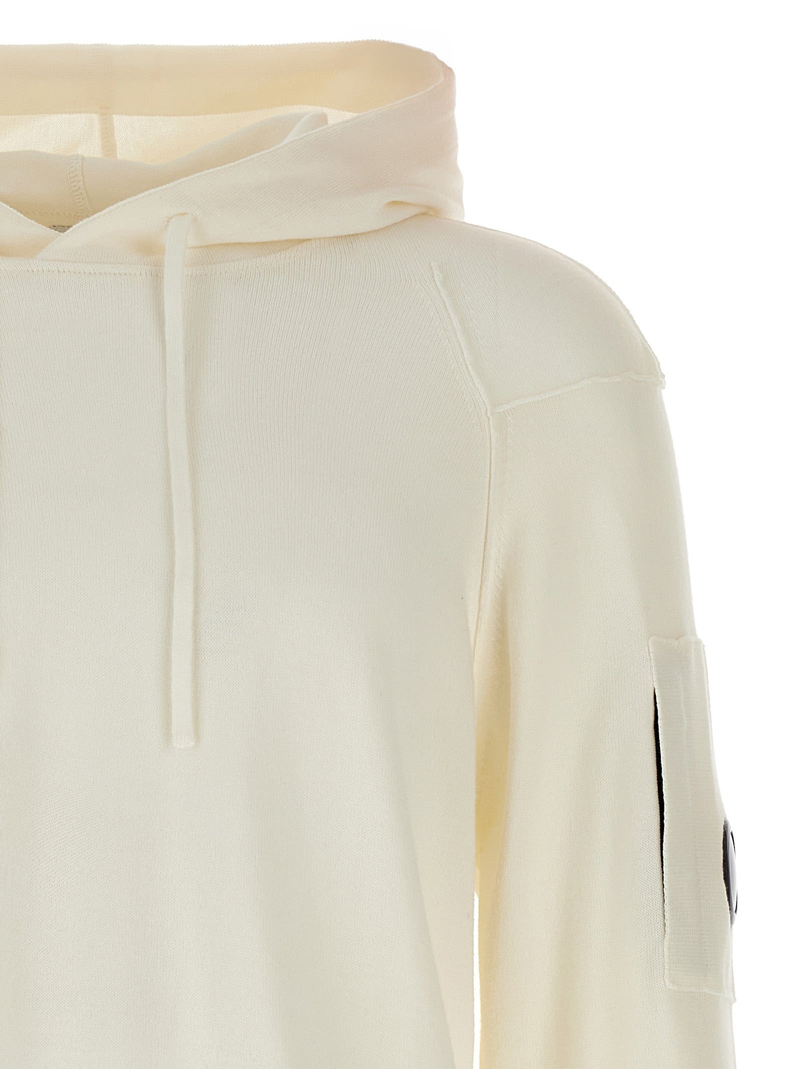 C.P. Company White Cotton Men's Sweatshirt