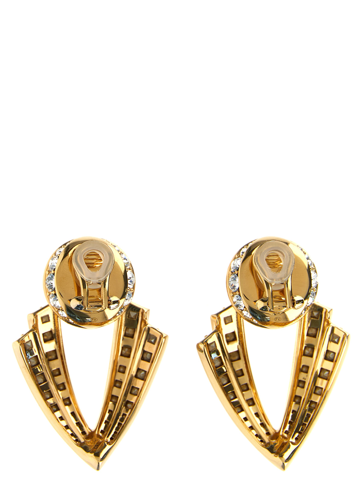 Valentino Garavani Gold Brass Women's Earrings