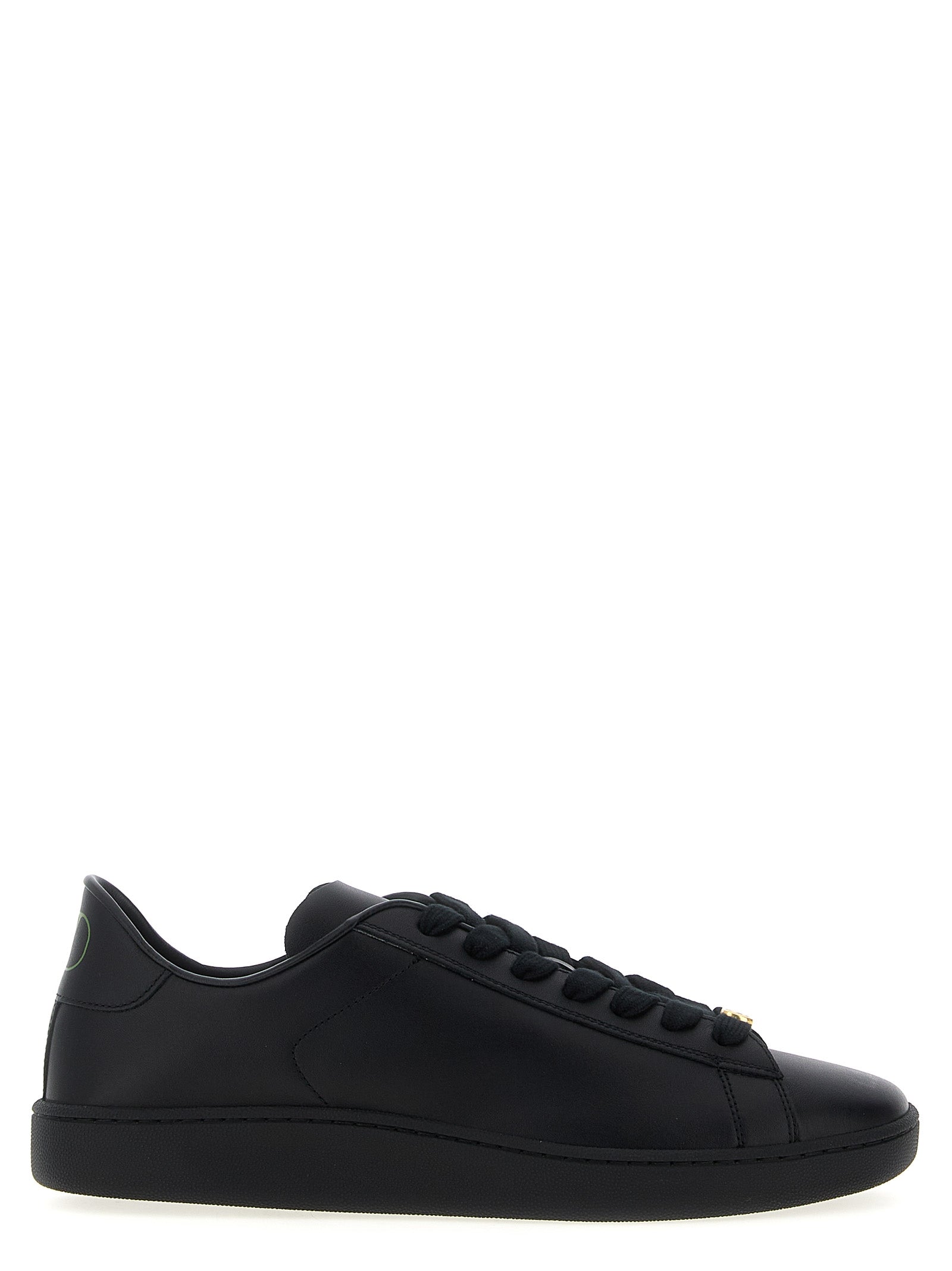 Valentino Garavani Black Calfskin Low Top Men's Sneakers