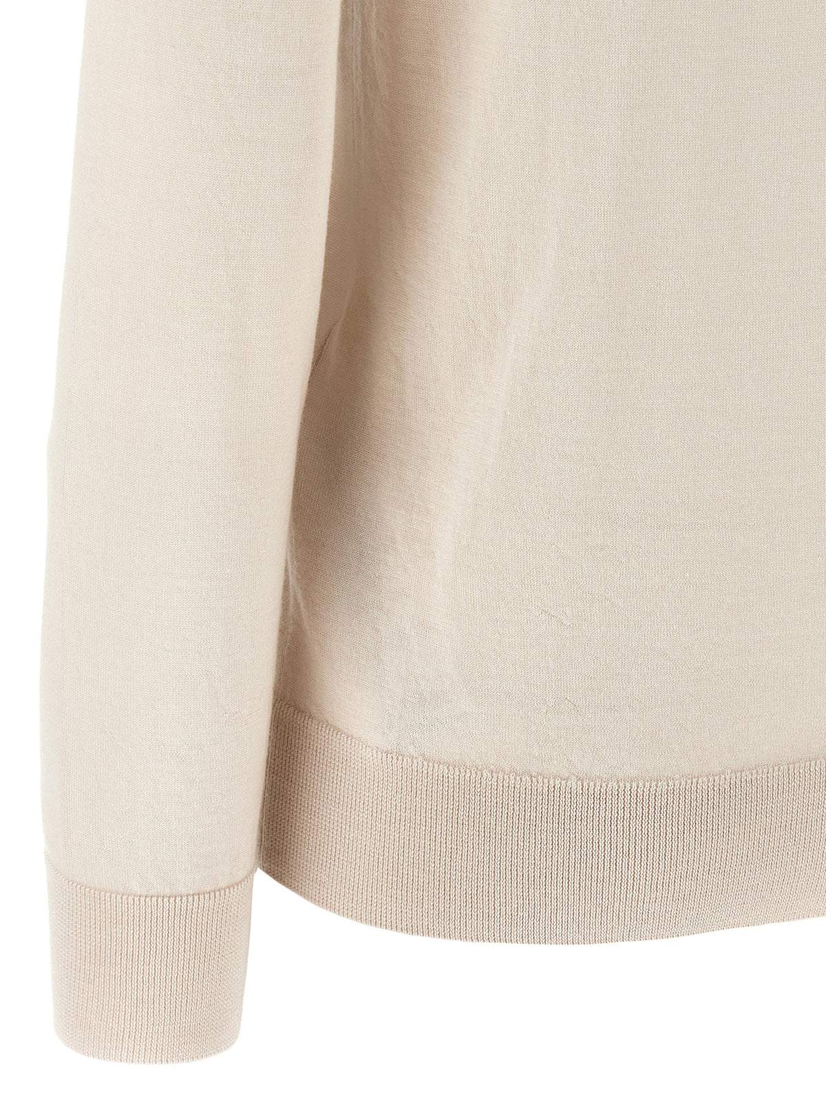 Brioni Beige Cashmere Polo Women's Shirt