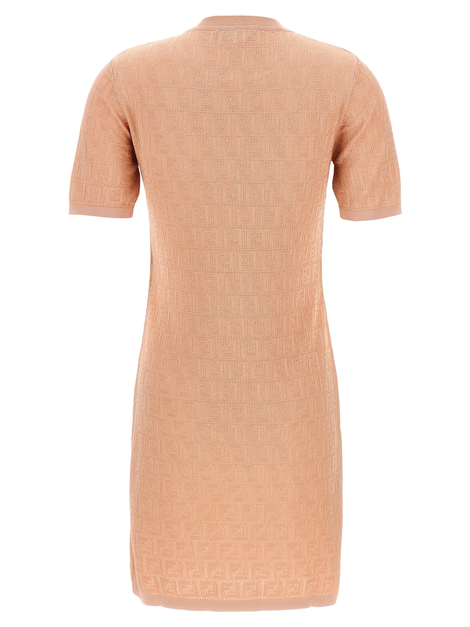 Fendi Multicolor Cotton Short Women's Dress