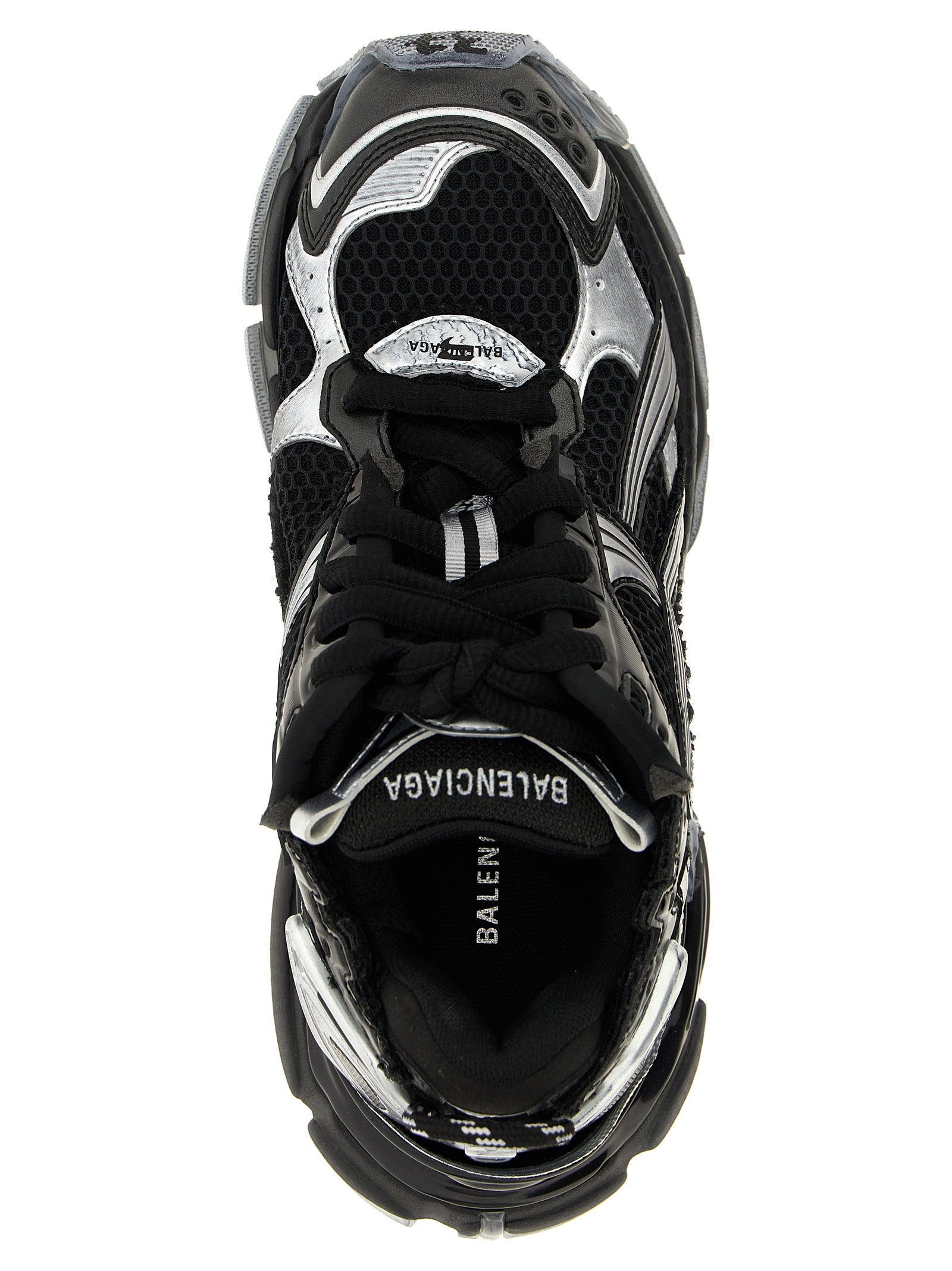 Balenciaga Black Polyethylene Athletic Women's Sneakers