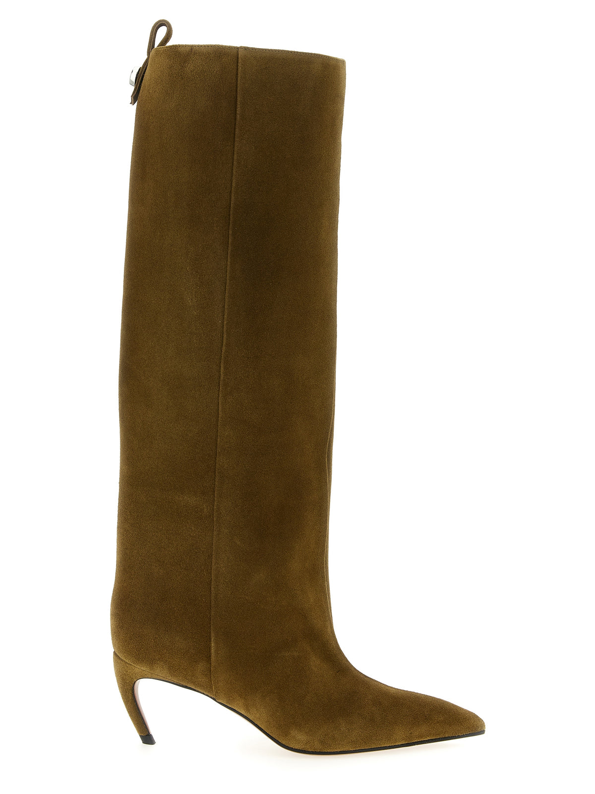 The Attico Bicolor Goatskin Over The Women's Knee