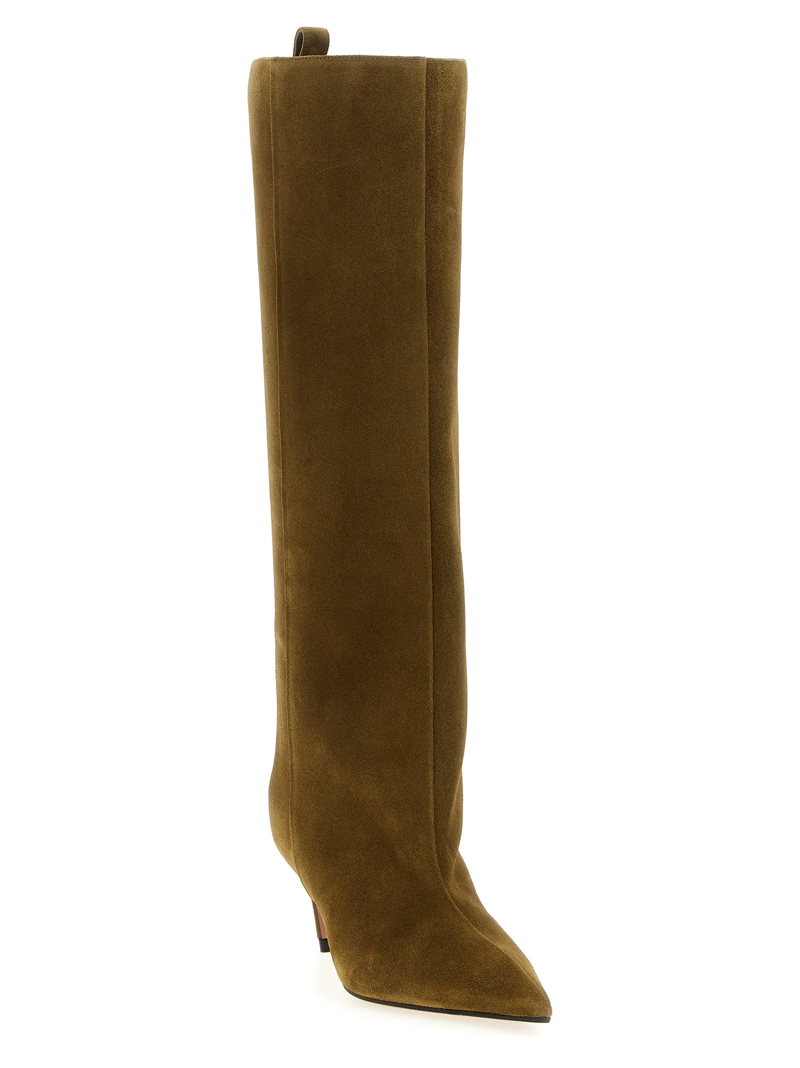 The Attico Bicolor Goatskin Over The Women's Knee