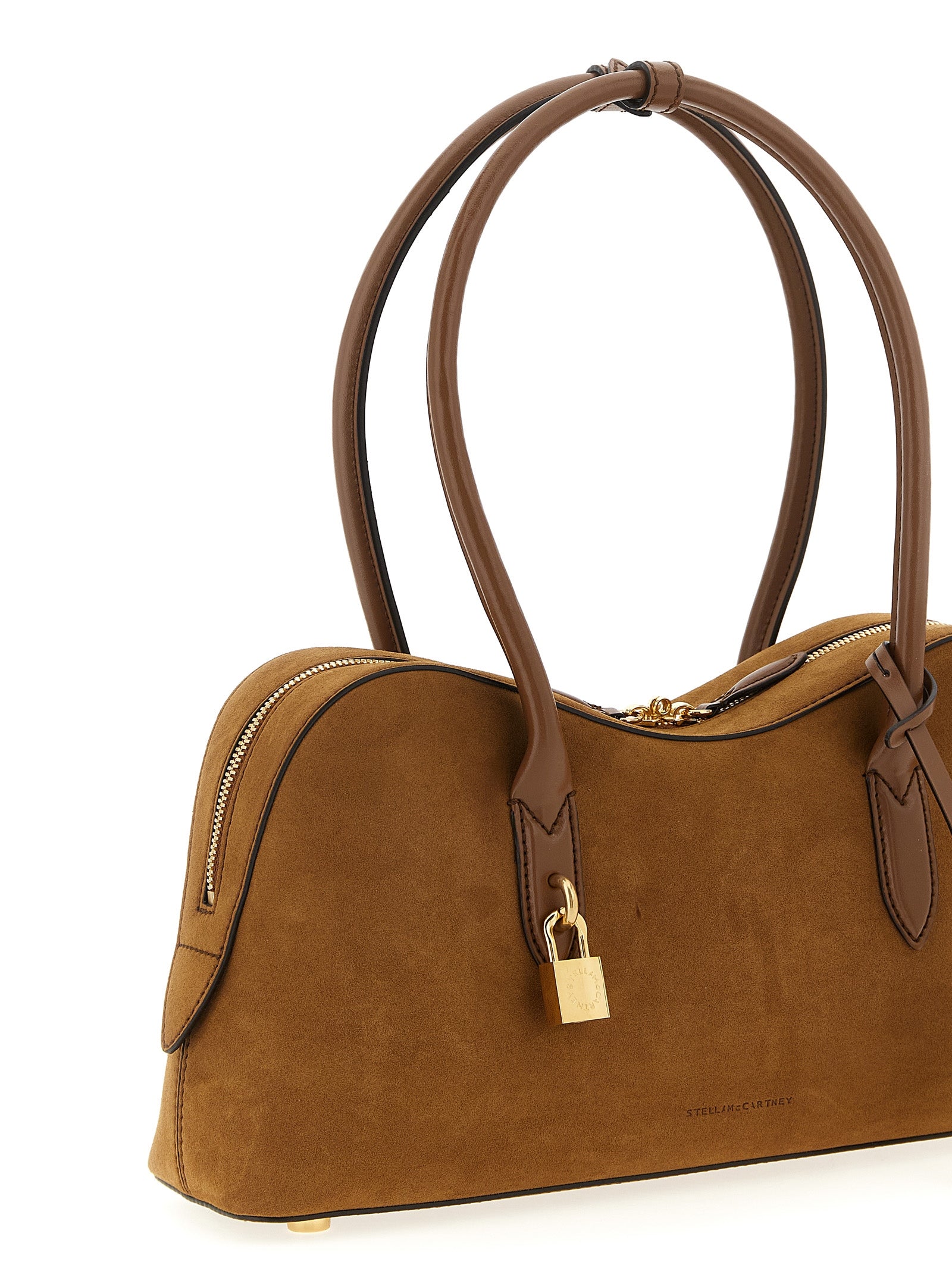 Stella McCartney Brown Polyamide Shoulder Women's Bag