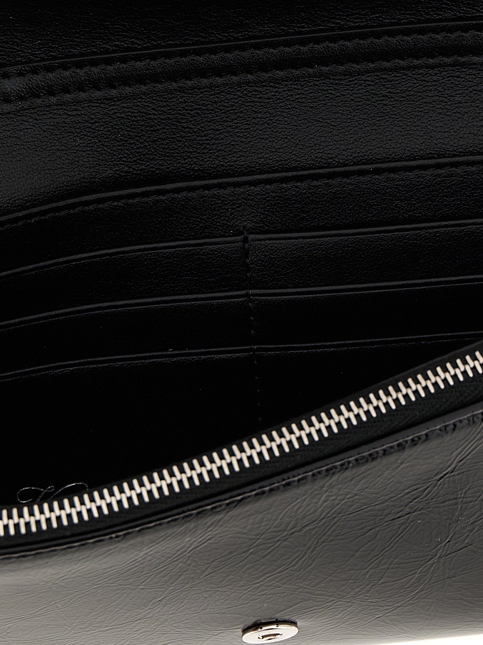 Roger Vivier Black Calfskin Women's Cardholder