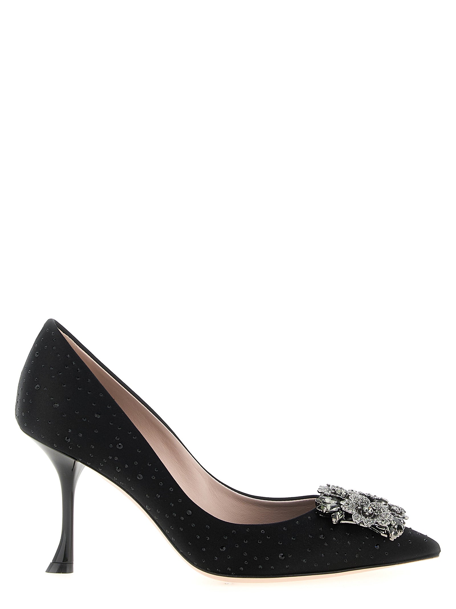 Roger Vivier Black Viscose High Heel Women's Pumps