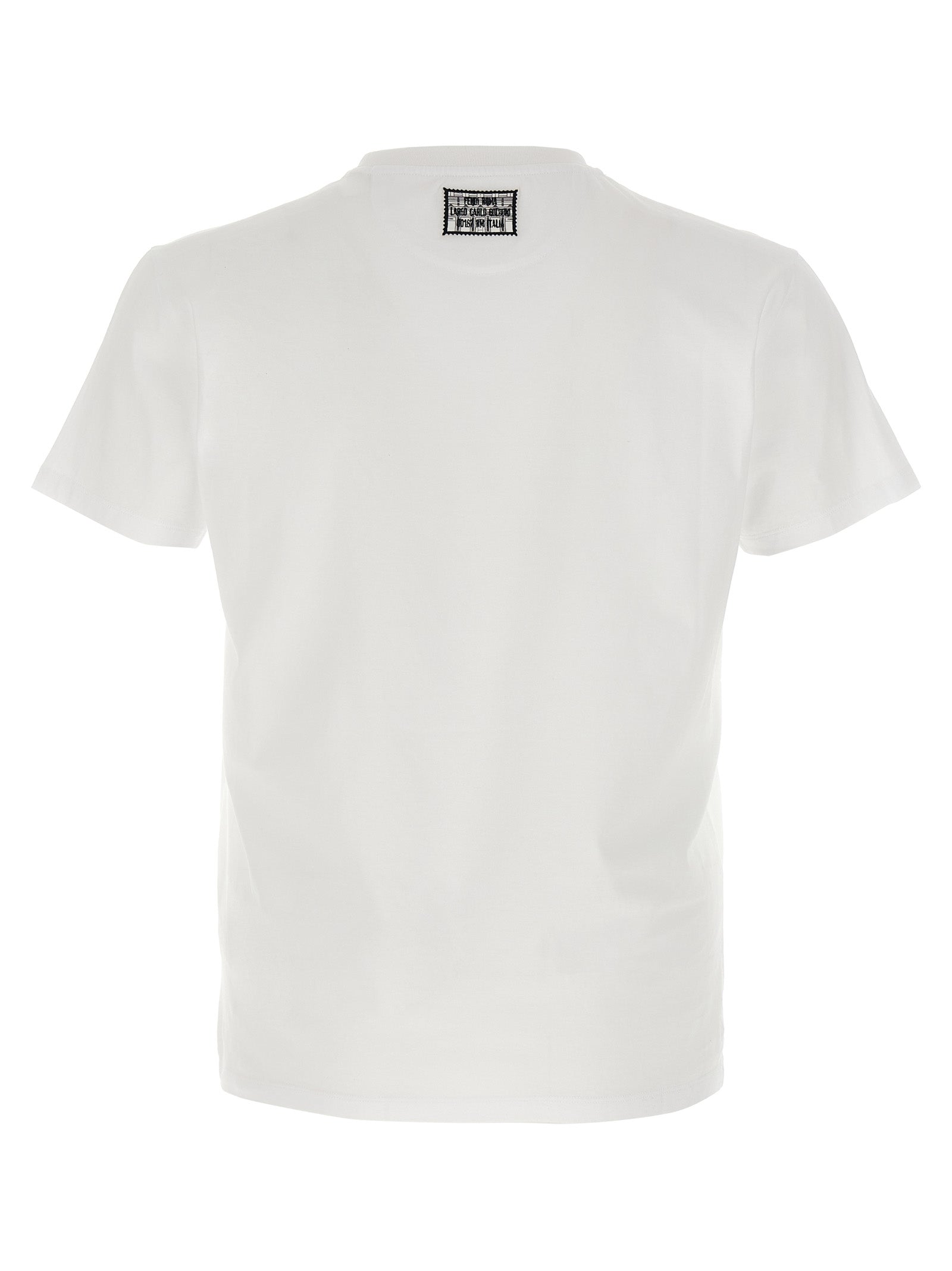 Fendi White Cotton Men's T-Shirt