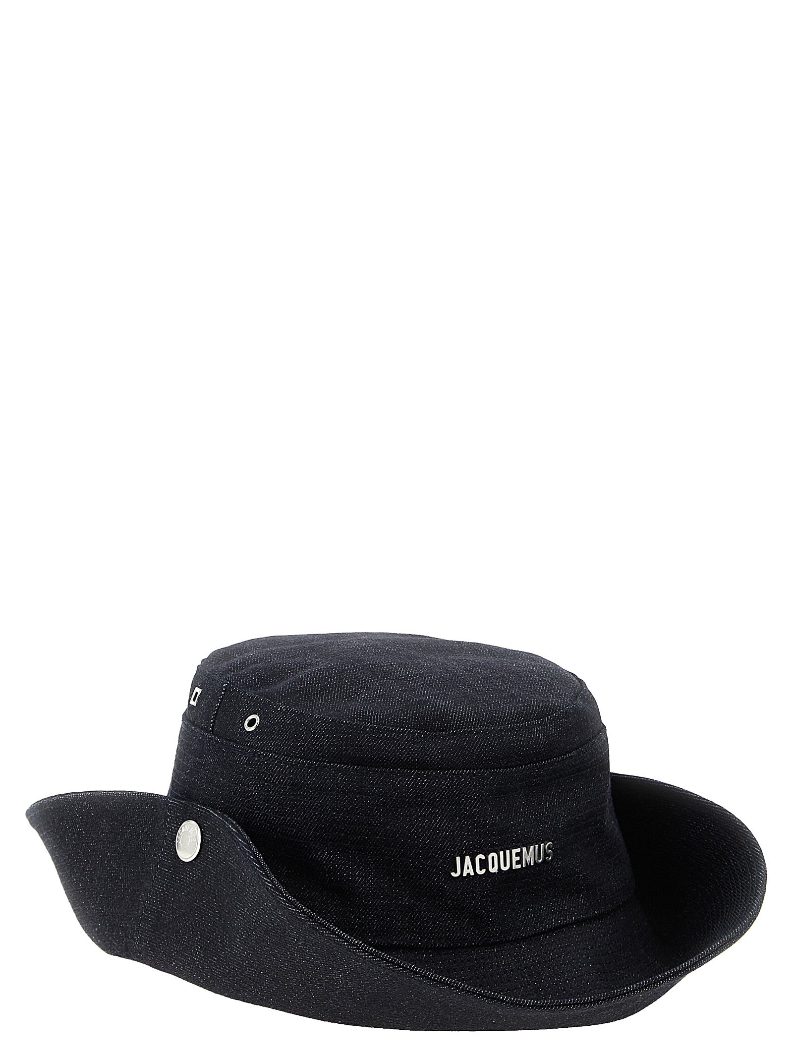 Jacquemus Blue Cotton Bucket Men's Hat