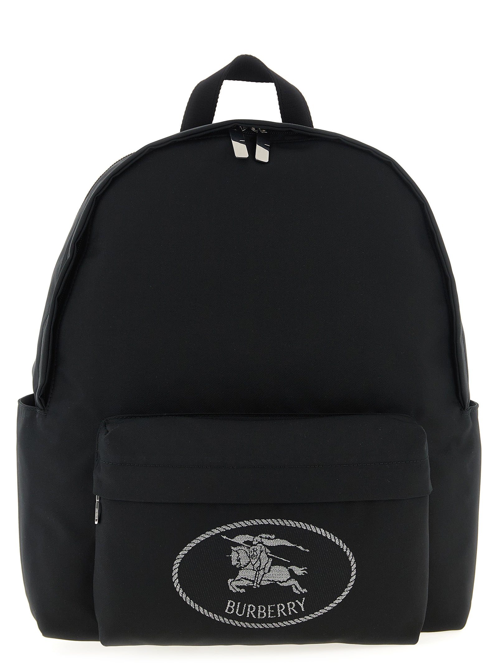 Burberry Black Polyester Men's Backpack