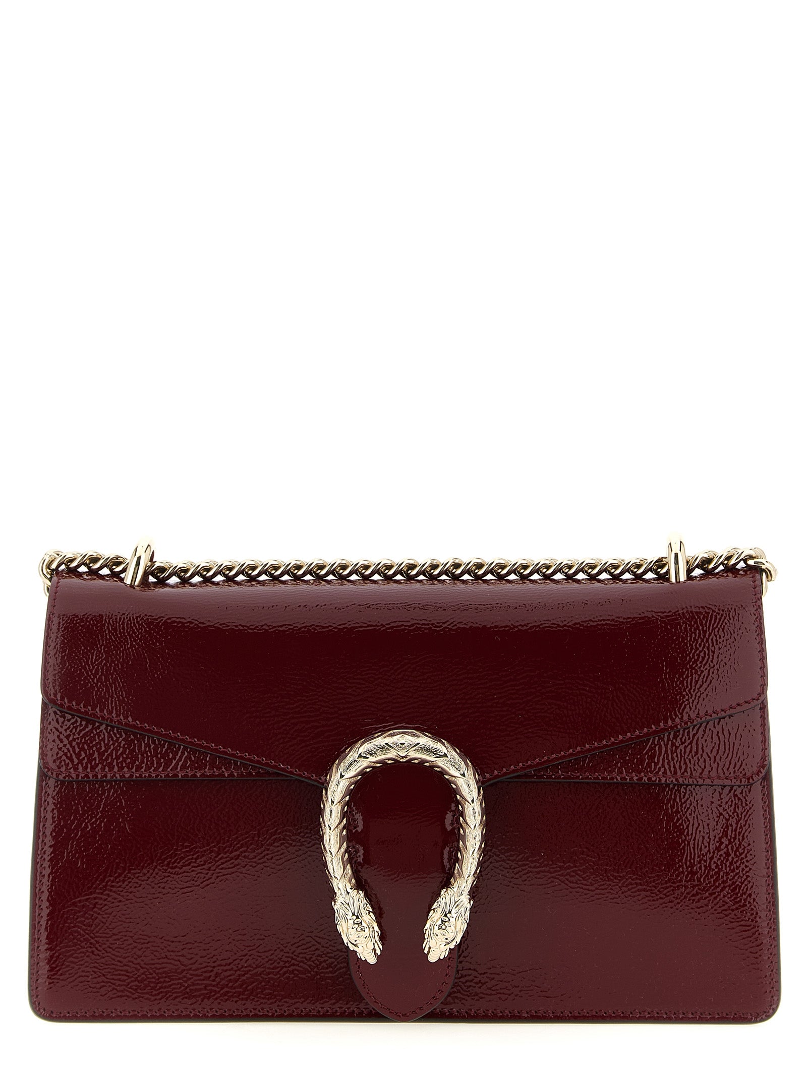 Gucci Red Calfskin Shoulder Women's Bag