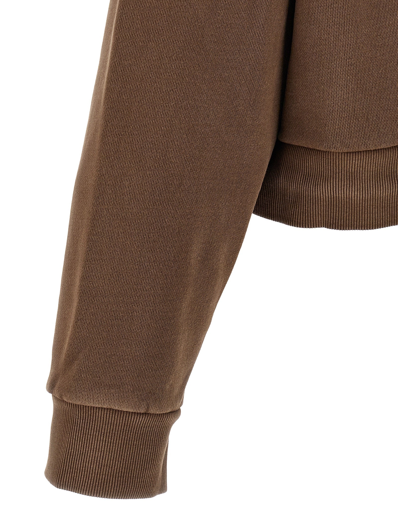 Entire Studios Brown Cotton Men's Sweatshirt