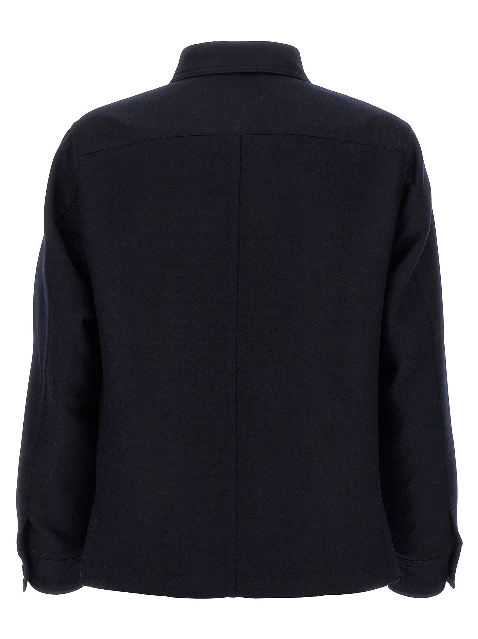 Tom Ford Blue Wool Men's Blouse