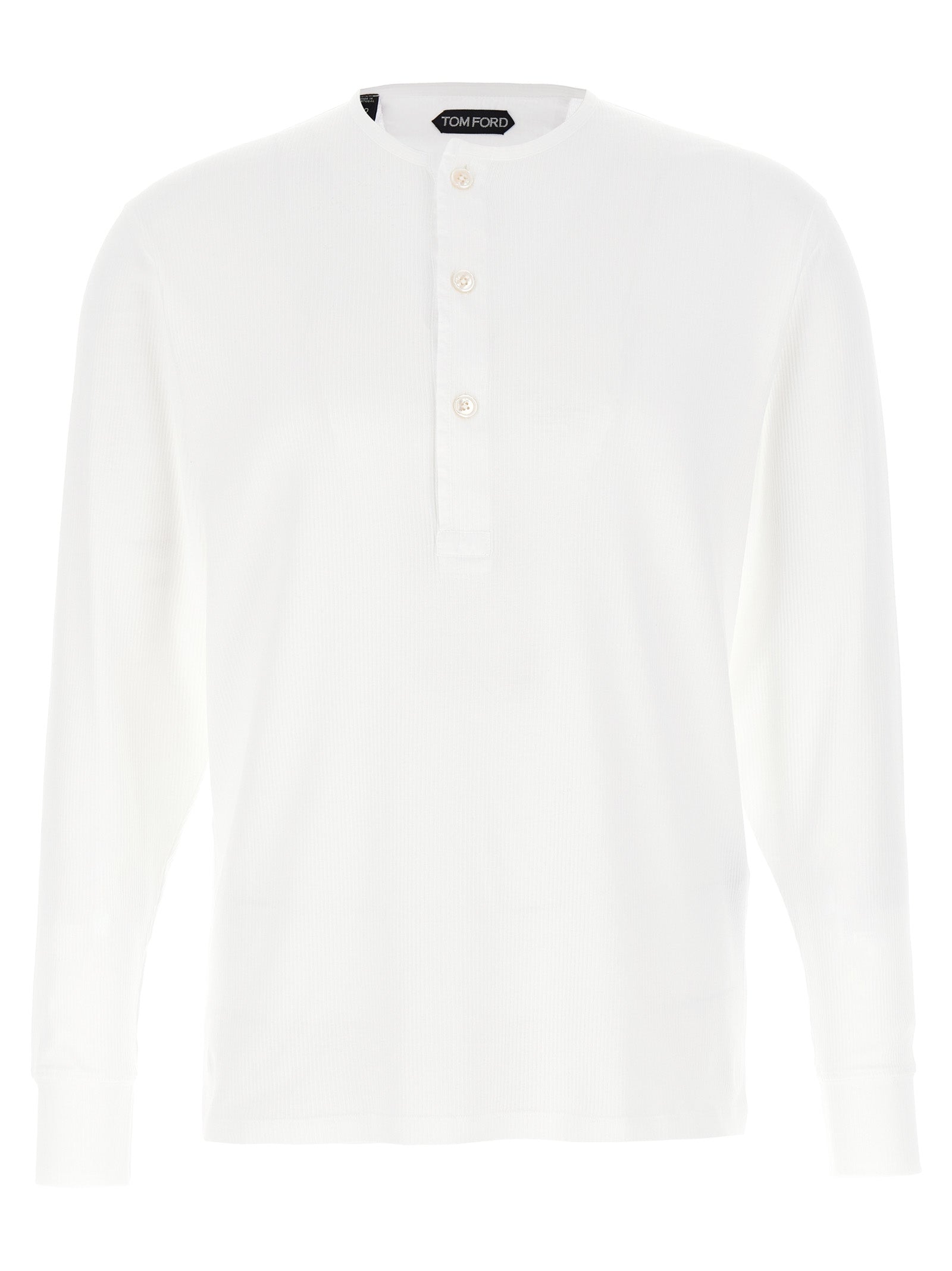 Tom Ford White Cotton Men's T-Shirt