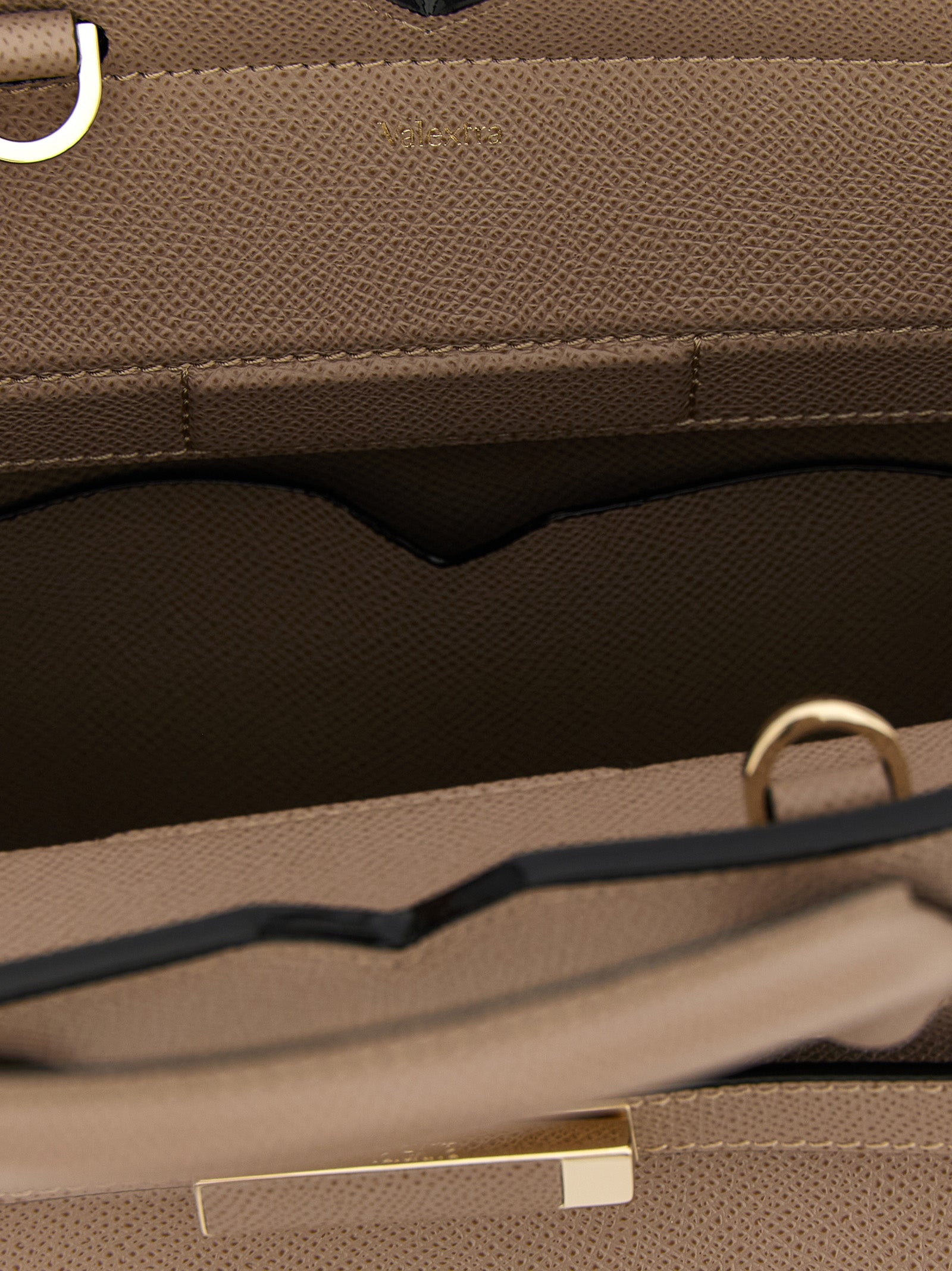 Valextra Beige Calfskin Women's Handbag