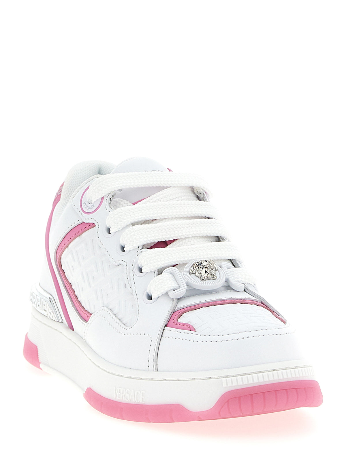 Versace Multicolor Calfskin Athletic Women's Sneakers