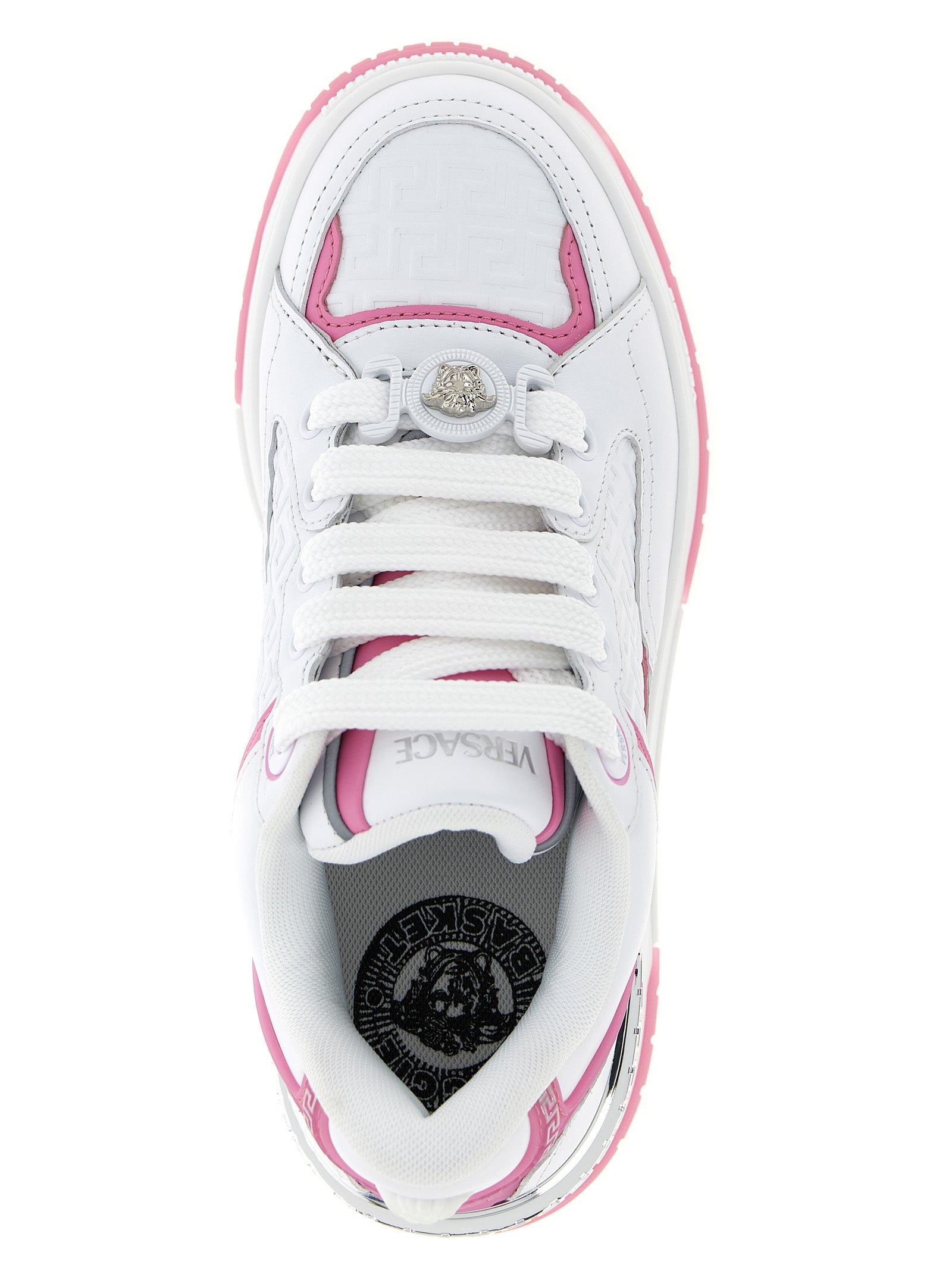 Versace Multicolor Calfskin Athletic Women's Sneakers
