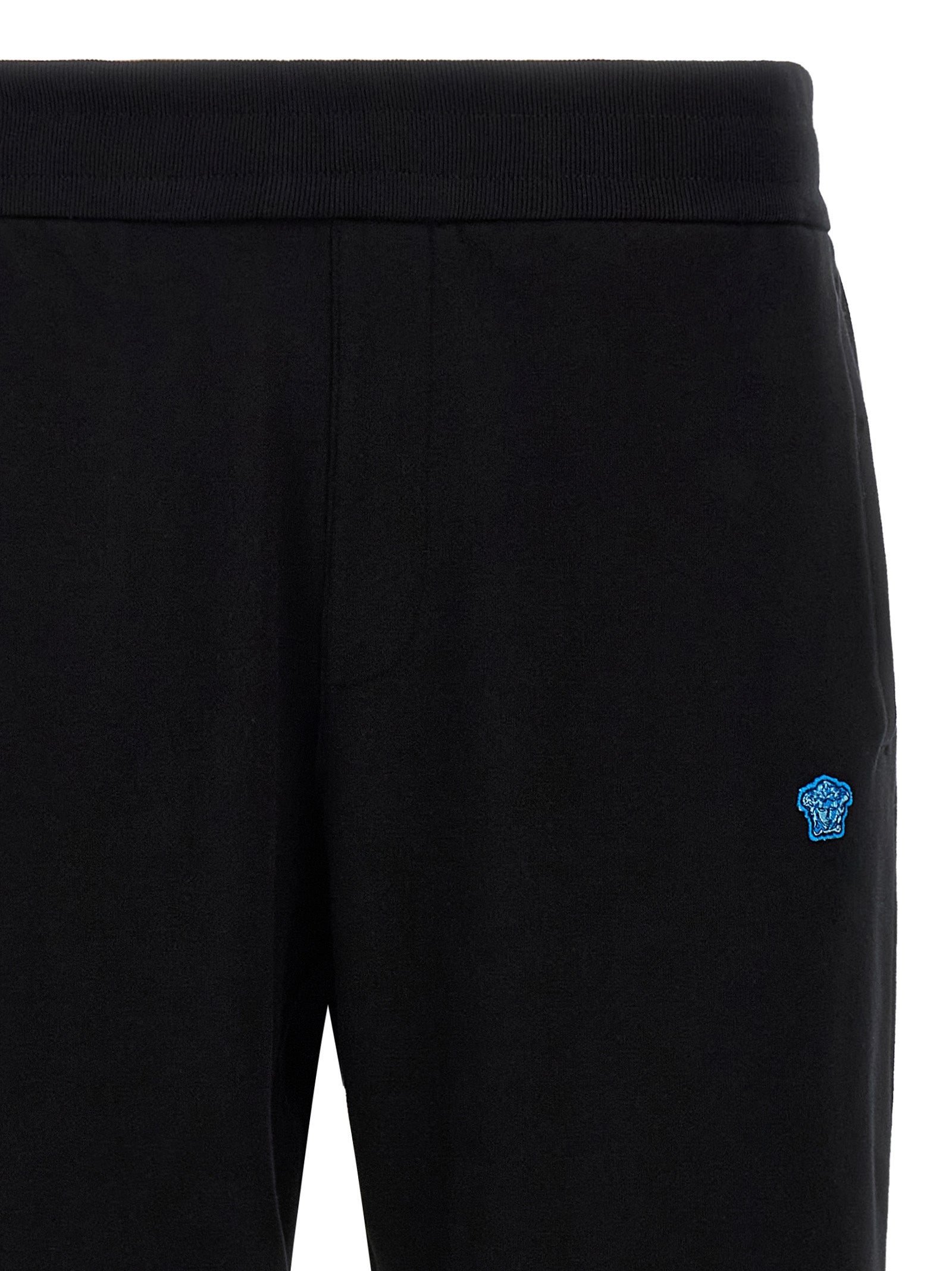 Versace Black Cotton Joggers (Workout Men's Pants)