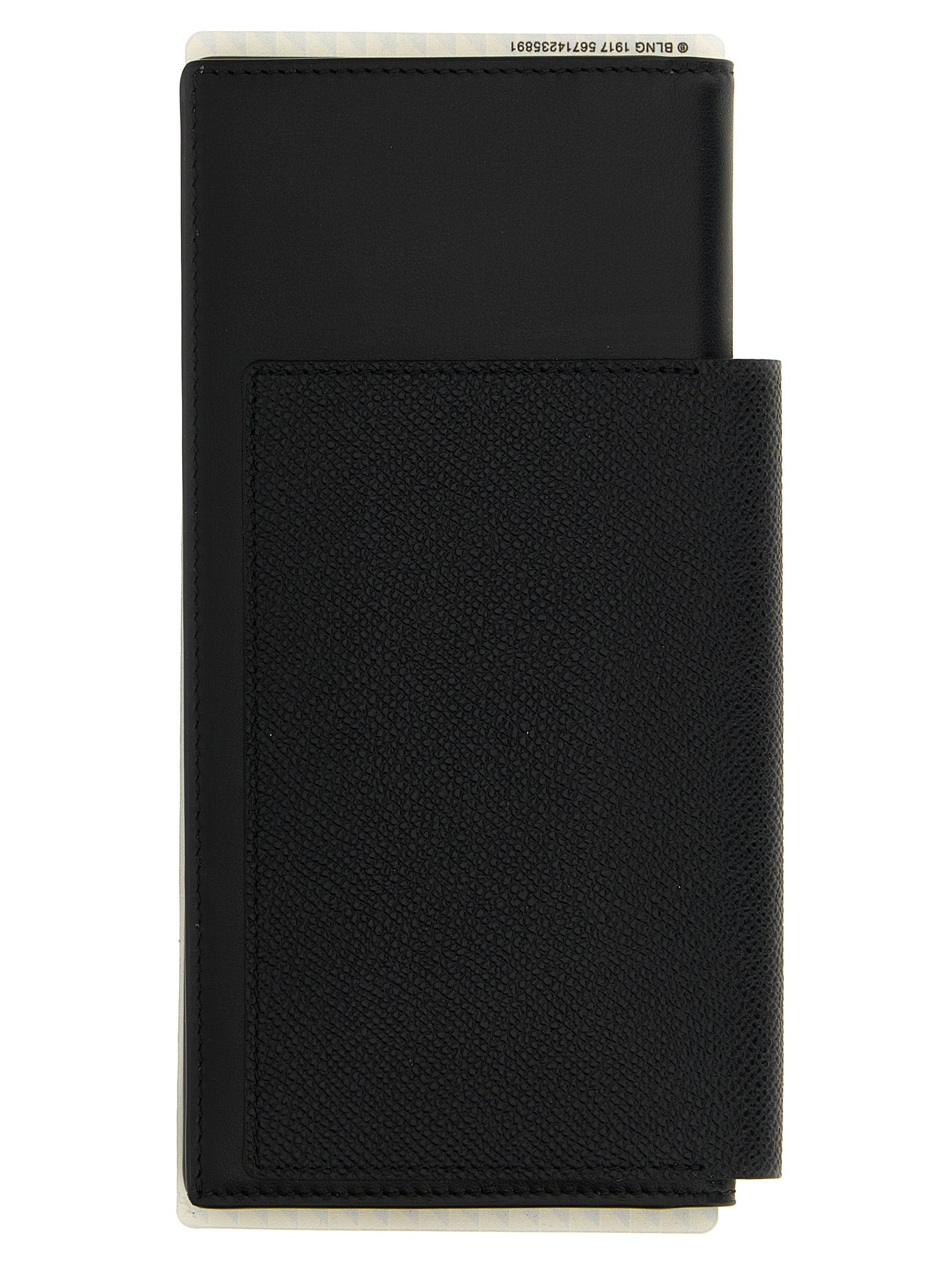 Balenciaga Black Leather Men's Wallet