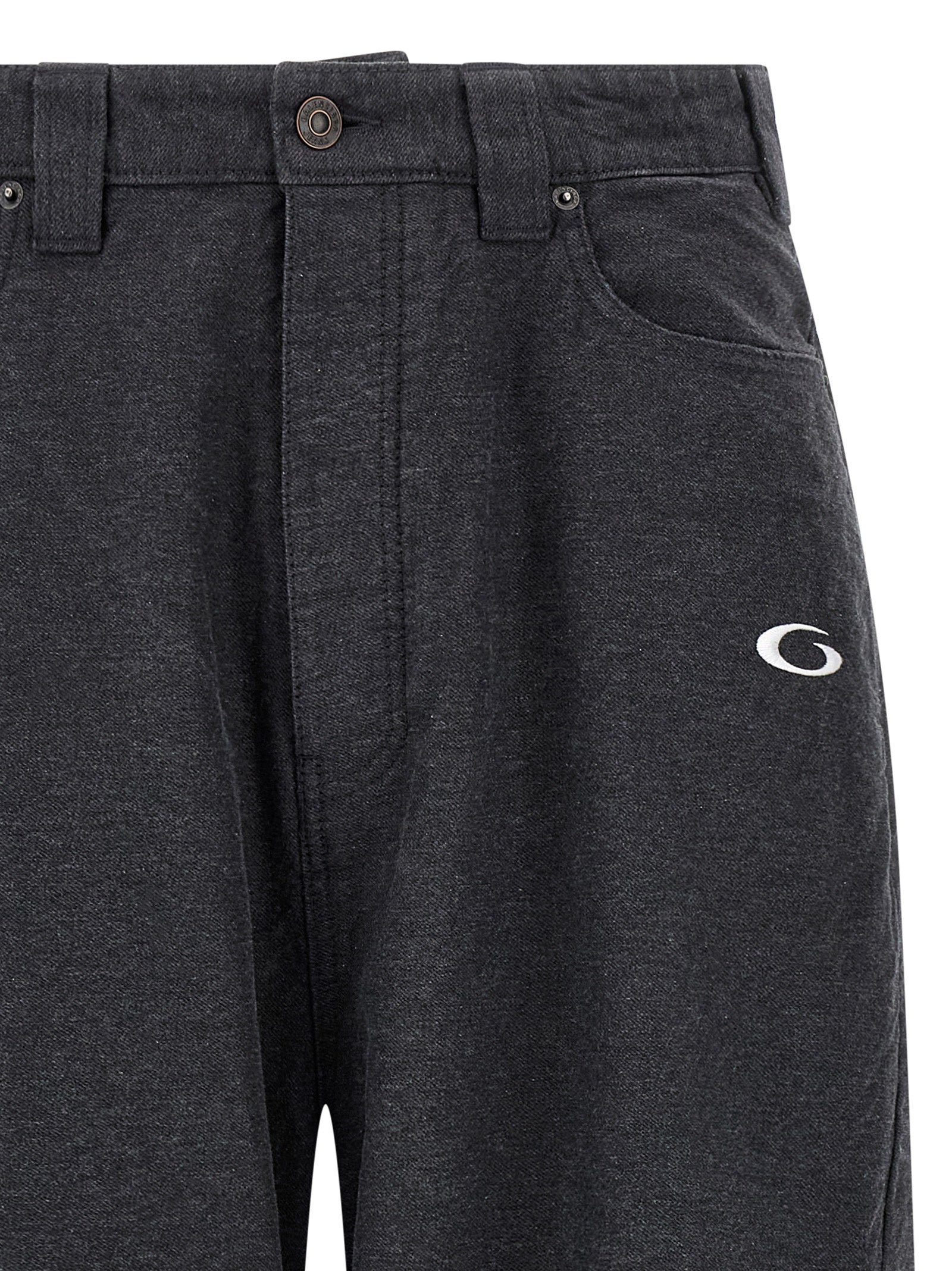 Balenciaga Gray Cotton Casual Men's Pants