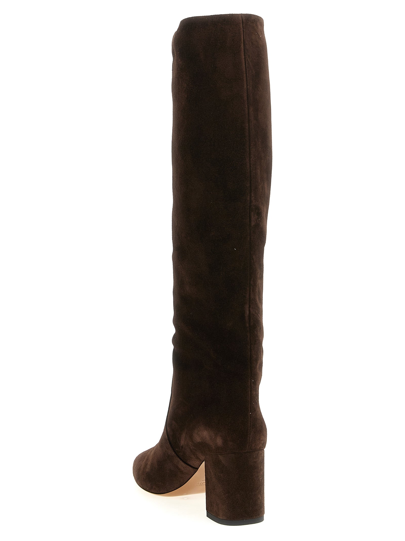 Paris Texas Brown Calfskin Over The Women's Knee
