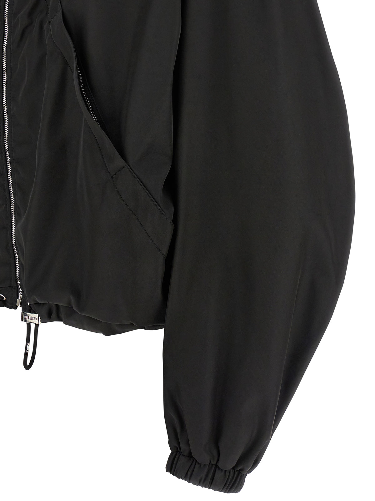 The Attico Black Polyamide Women's Bomber