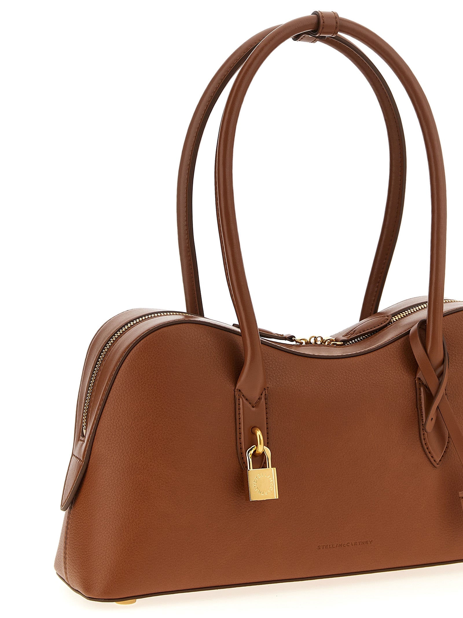 Stella McCartney Brown Polyamide Shoulder Women's Bag