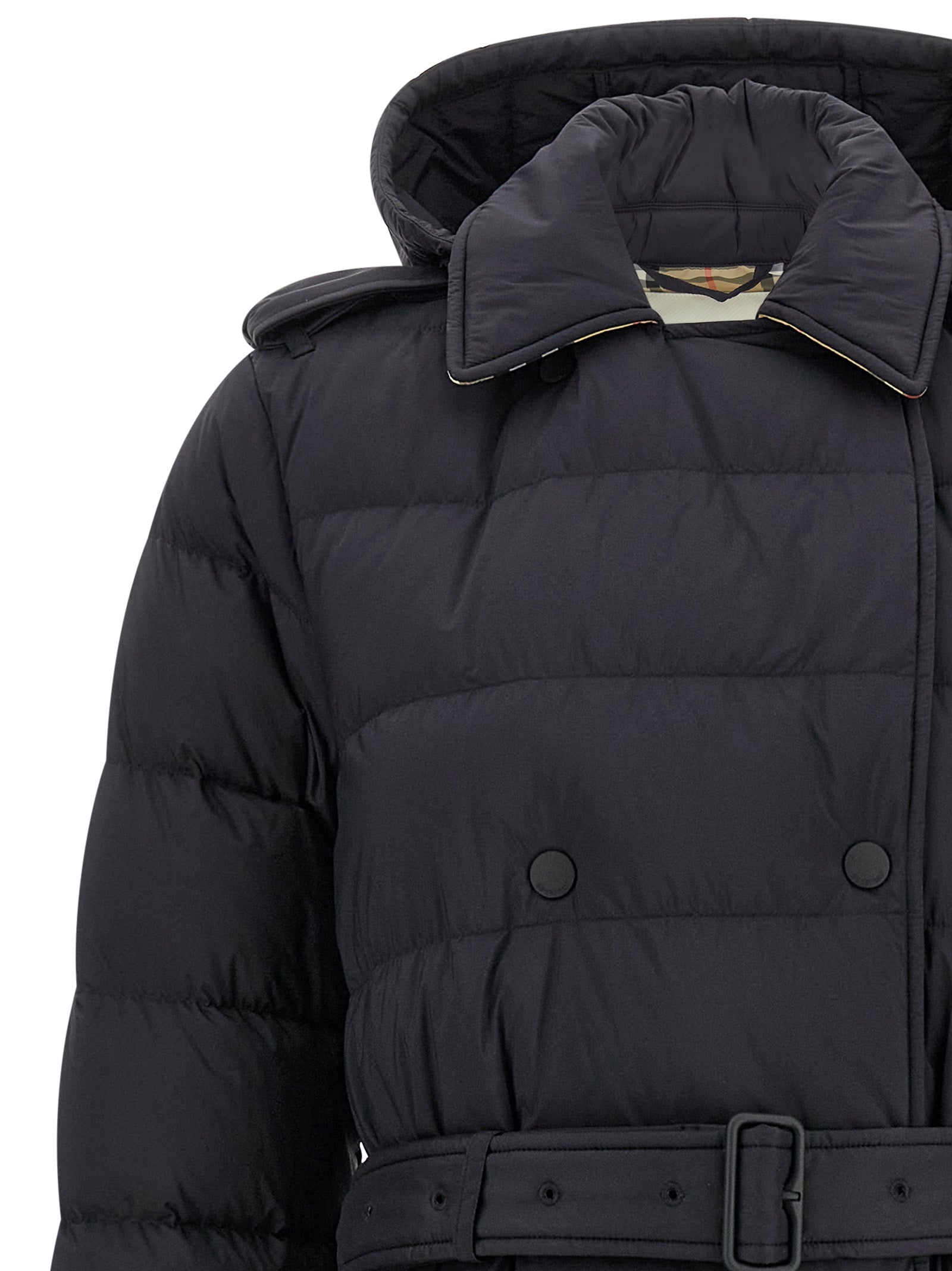 Burberry Black Polyamide Women's Coat