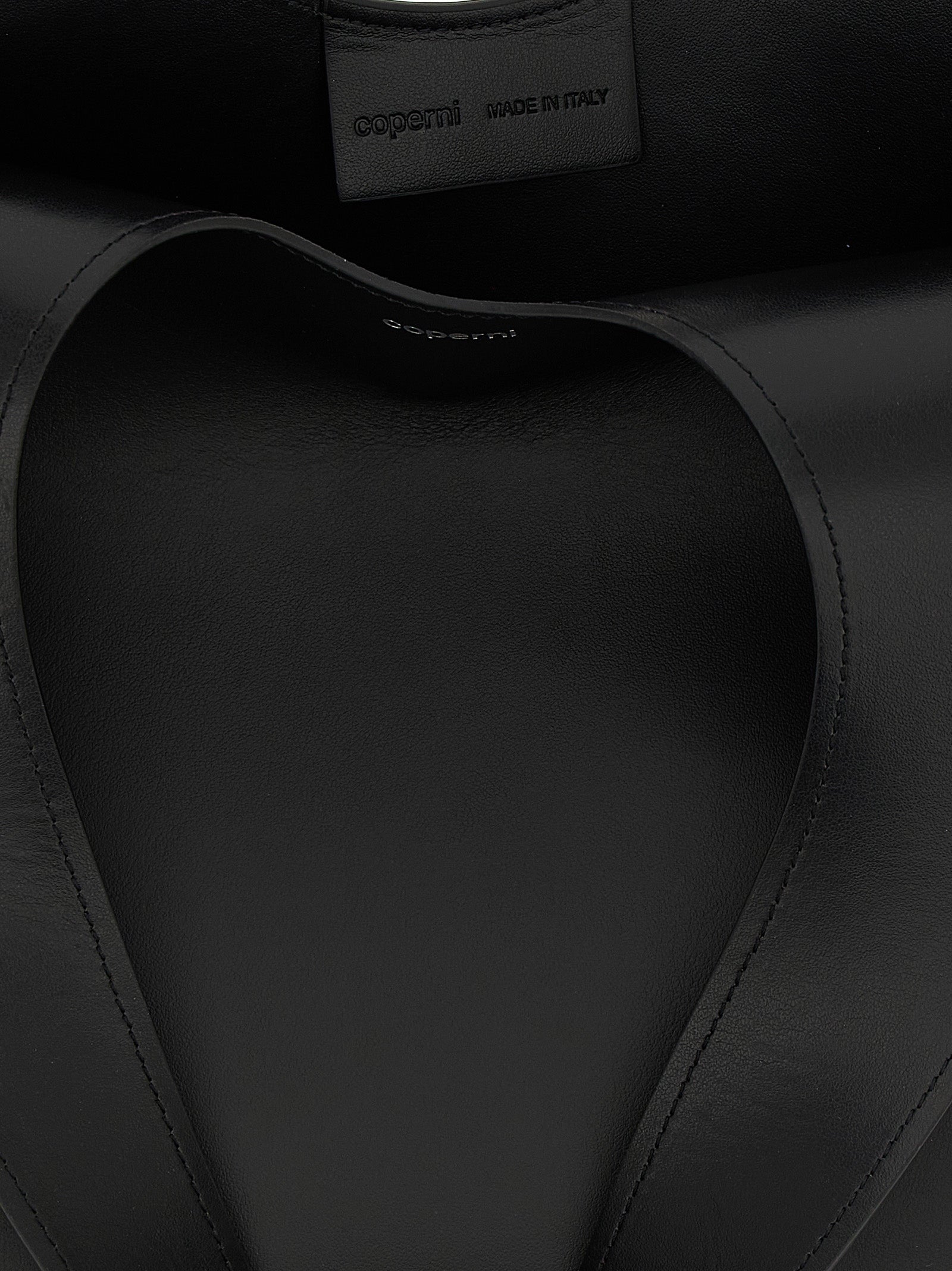 Coperni Black Cowhide Shoulder Women's Bag