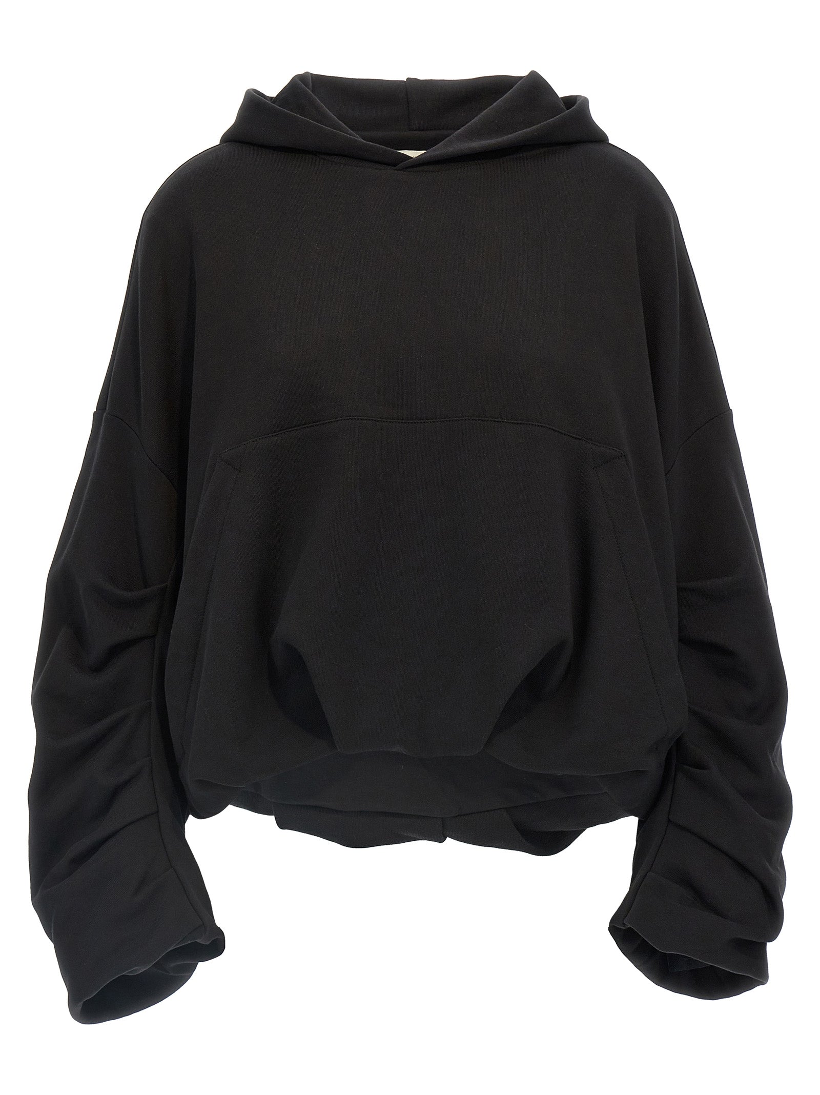 Dries Van Noten Black Cotton Women's Sweatshirt