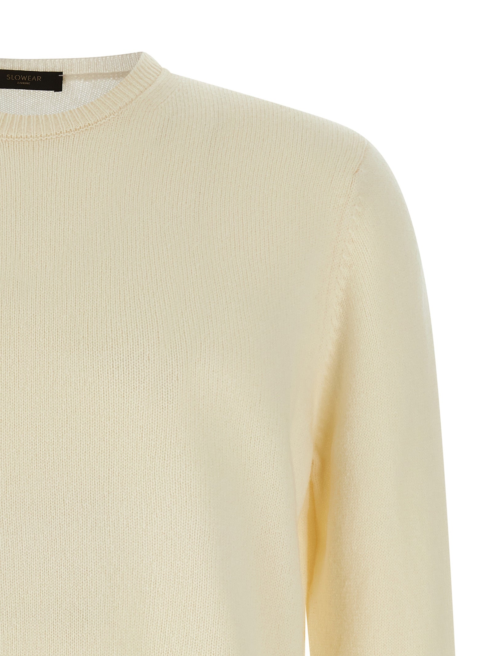 ZANONE White Virgin Wool Men's Cardigan